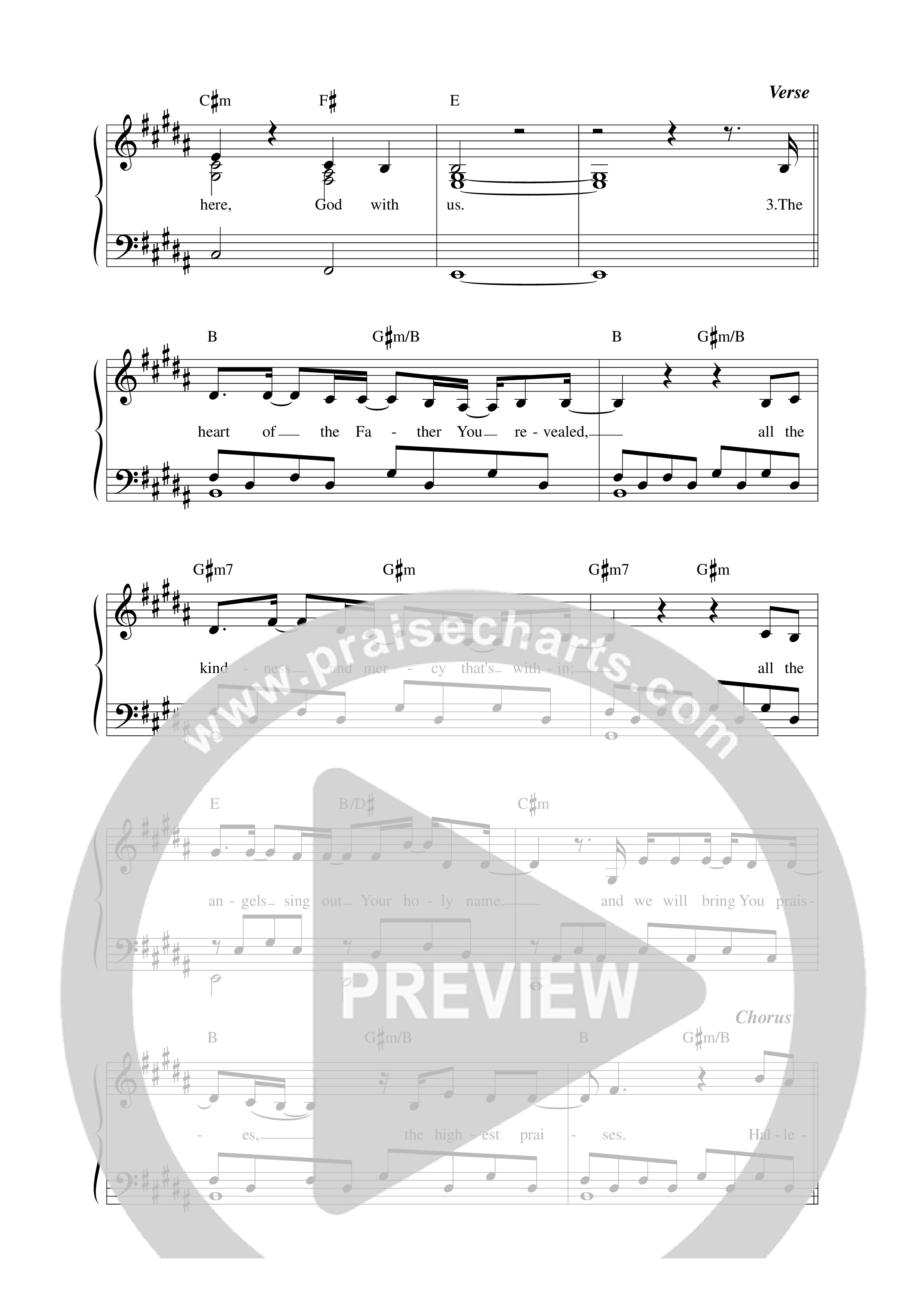 Light Of The World Lead Sheet Melody (ICF Worship / Dominik Laim)
