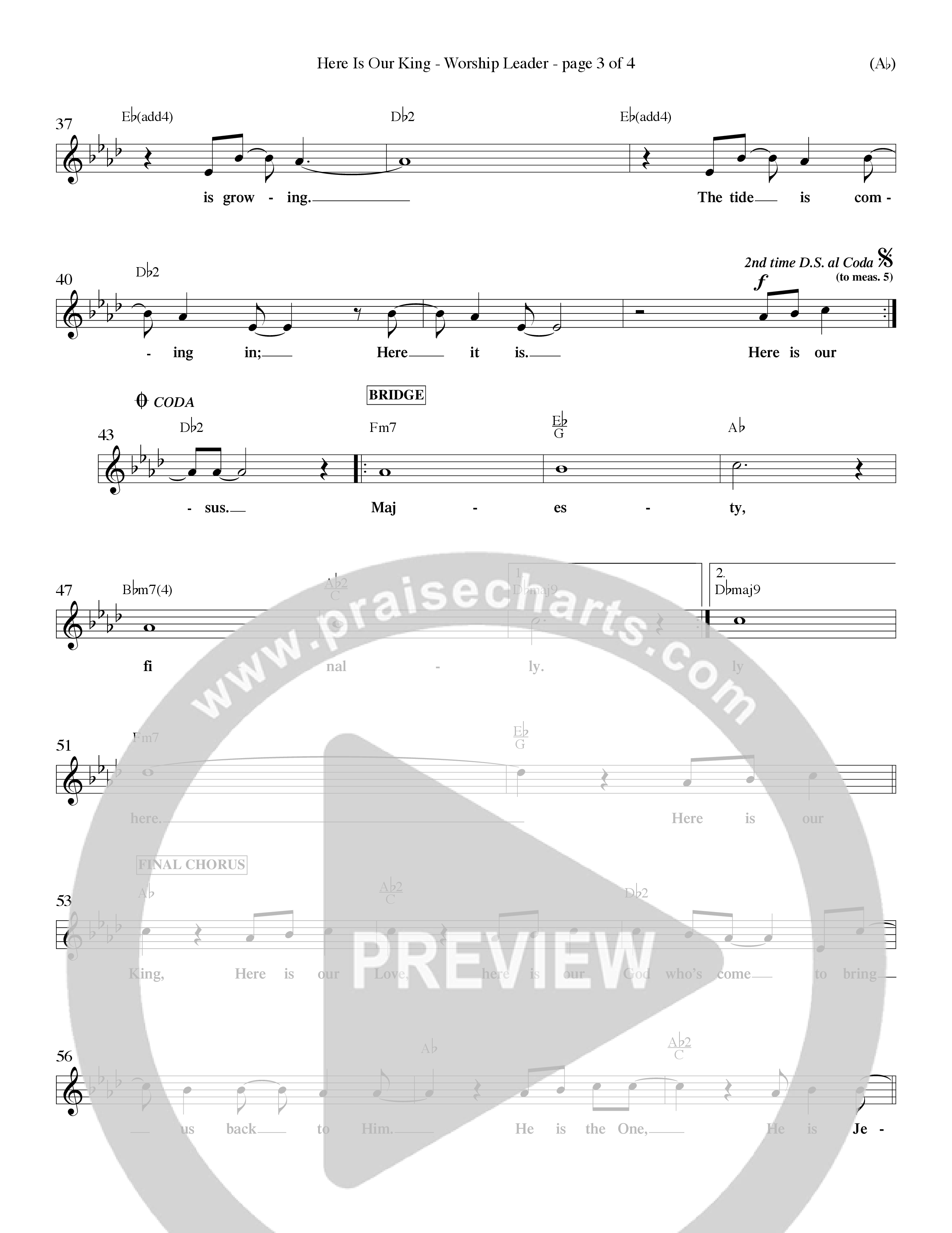 Here Is Our King (Choral Anthem SATB) Rhythm Pack (Word Music Choral / Orch. Dave Williamson)