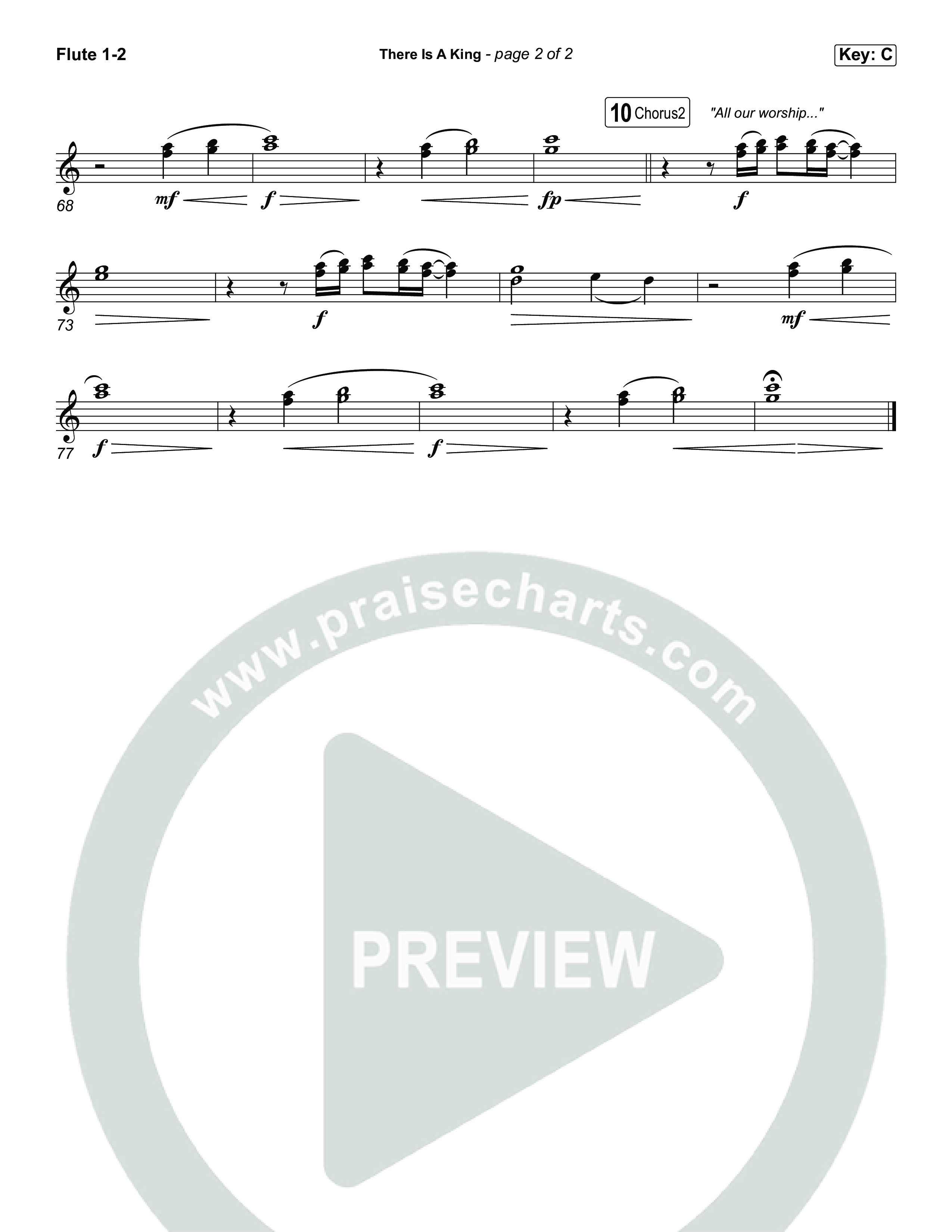 There Is A King (Choral/SATB) Wind Pack (Travis Cottrell / Arr. Mason Brown)