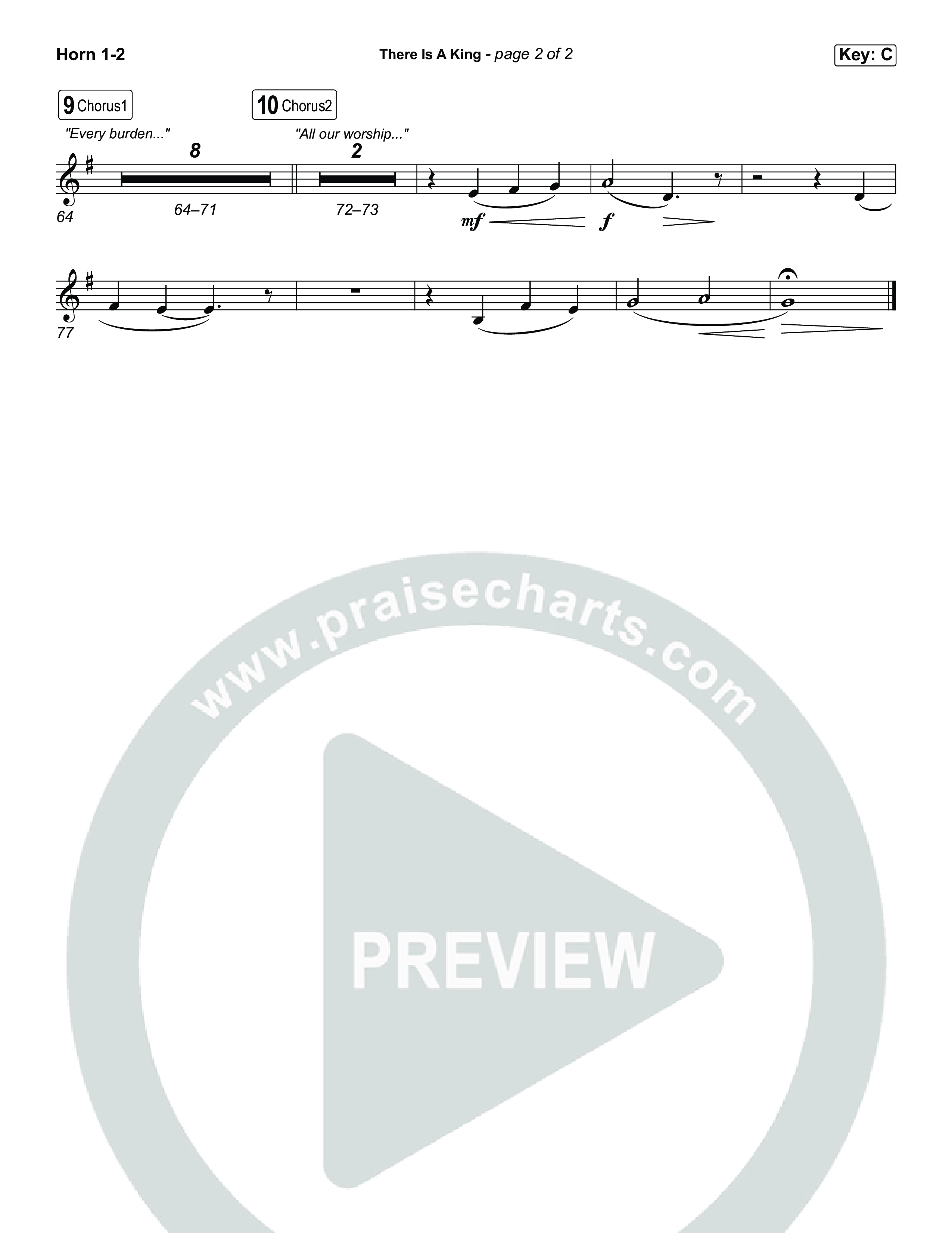 There Is A King (Choral/SATB) Brass Pack (Travis Cottrell / Arr. Mason Brown)