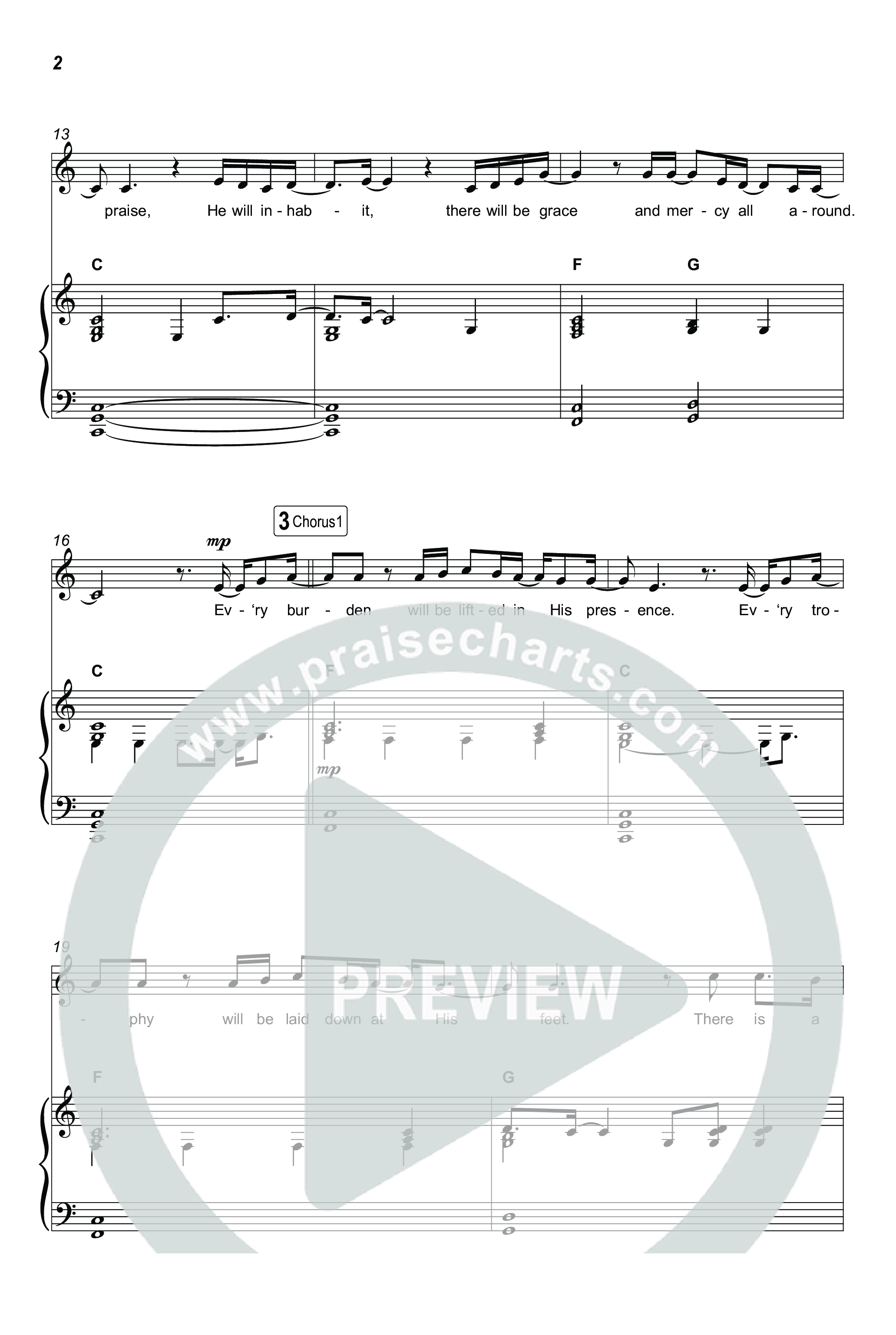 There Is A King (Choral/SATB) Octavo (SATB & Pno) (Travis Cottrell / Arr. Mason Brown)