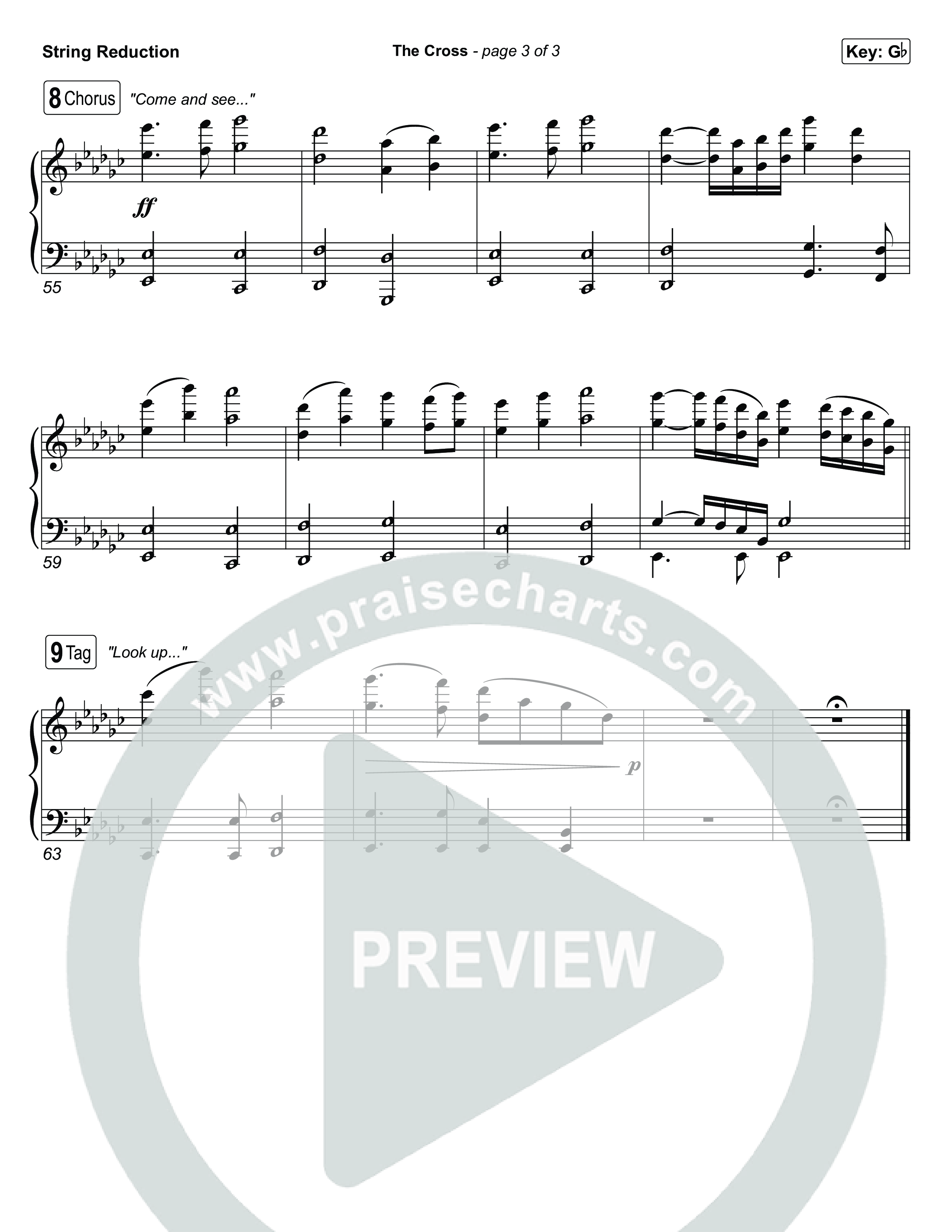 The Cross (Sing It Now) String Reduction (Anne Wilson / Chris Tomlin / Arr. Luke Gambill)