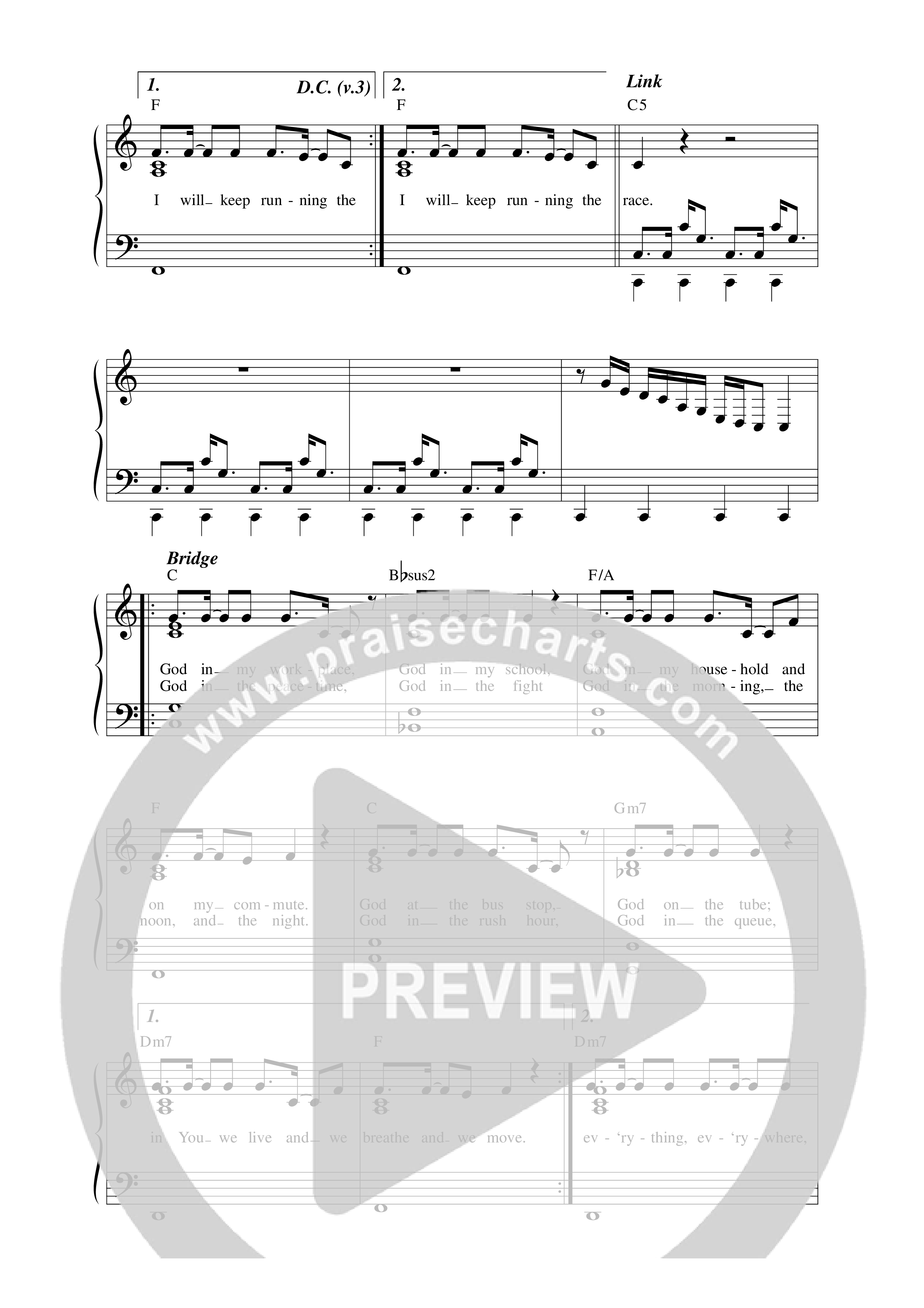 This Is The Day Lead Sheet Melody (Boundless)