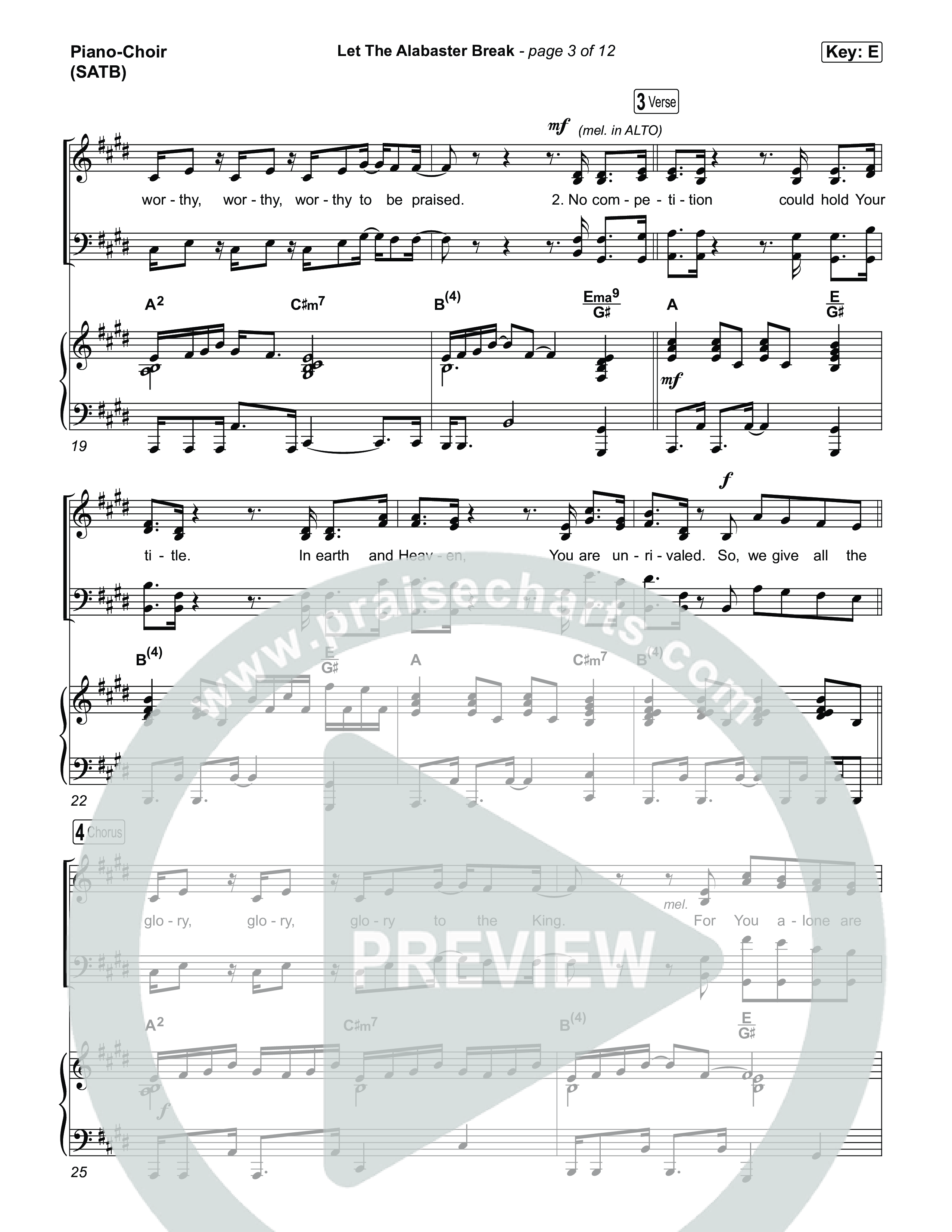 Let The Alabaster Break Piano/Vocal Pack (Lizzie Morgan)