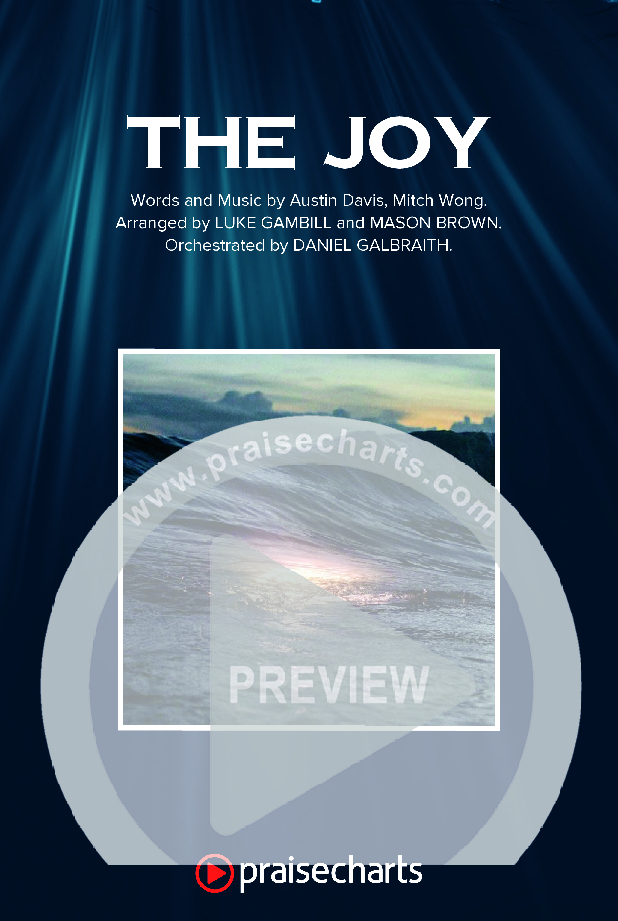 The Joy (Worship Choir/SAB) Octavo Cover Sheet (The Belonging Co / Andrew Holt)