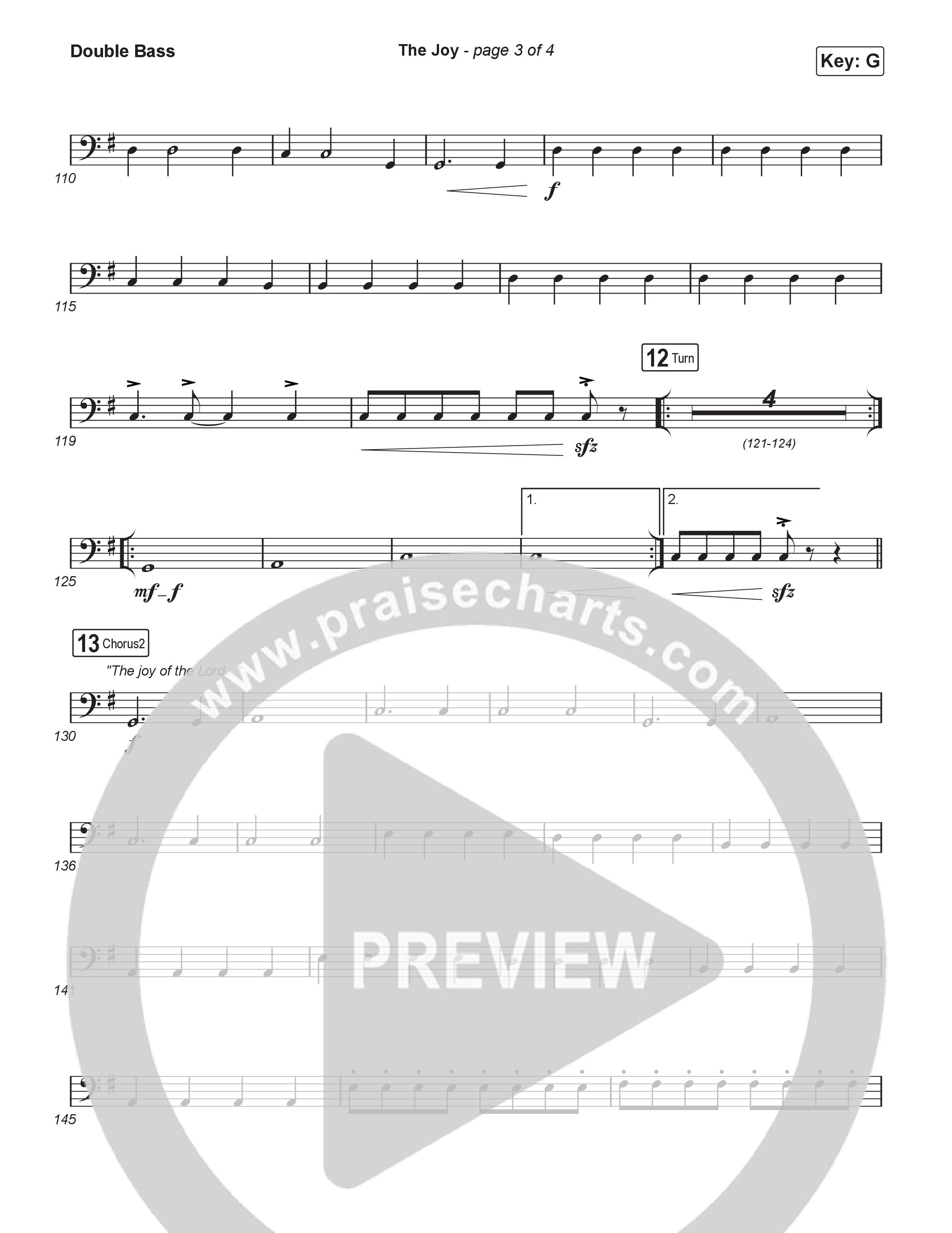 The Joy (Unison/2-Part) Double Bass (The Belonging Co / Andrew Holt)