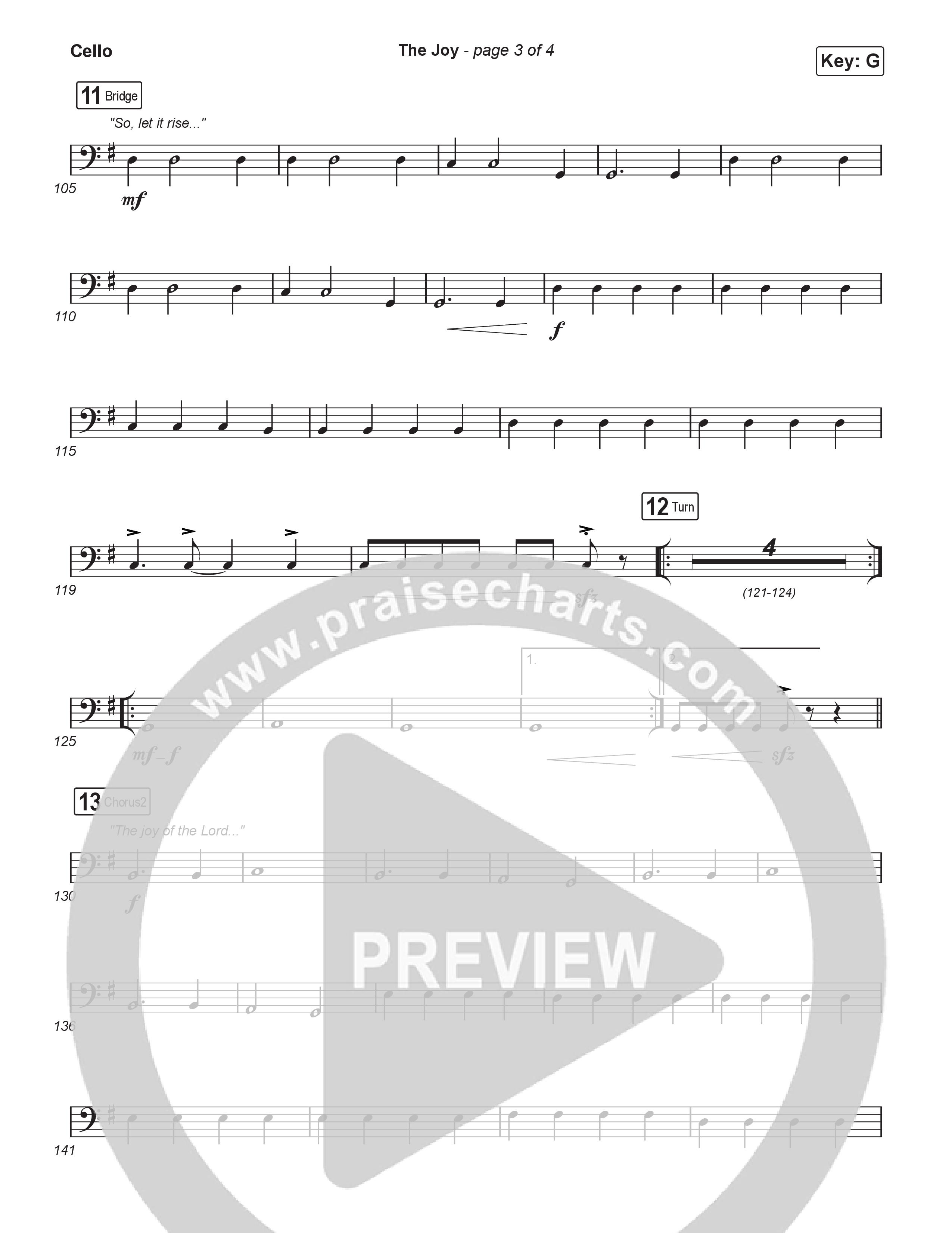 The Joy (Sing It Now) Cello (The Belonging Co / Andrew Holt / Arr. Luke Gambill)