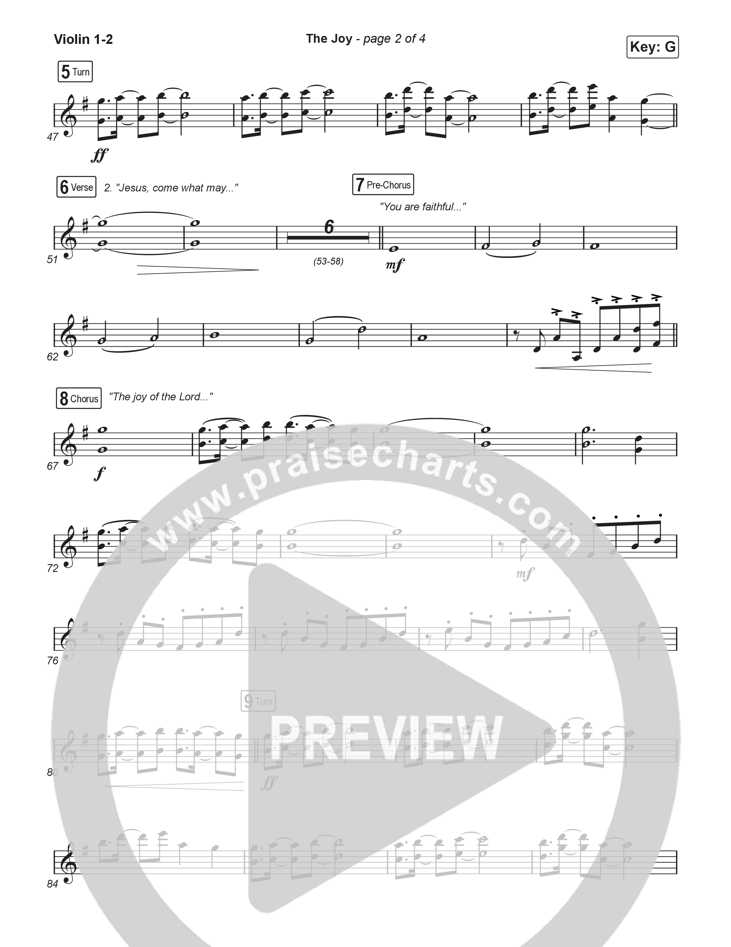 The Joy (Sing It Now) String Pack (The Belonging Co / Andrew Holt / Arr. Luke Gambill)