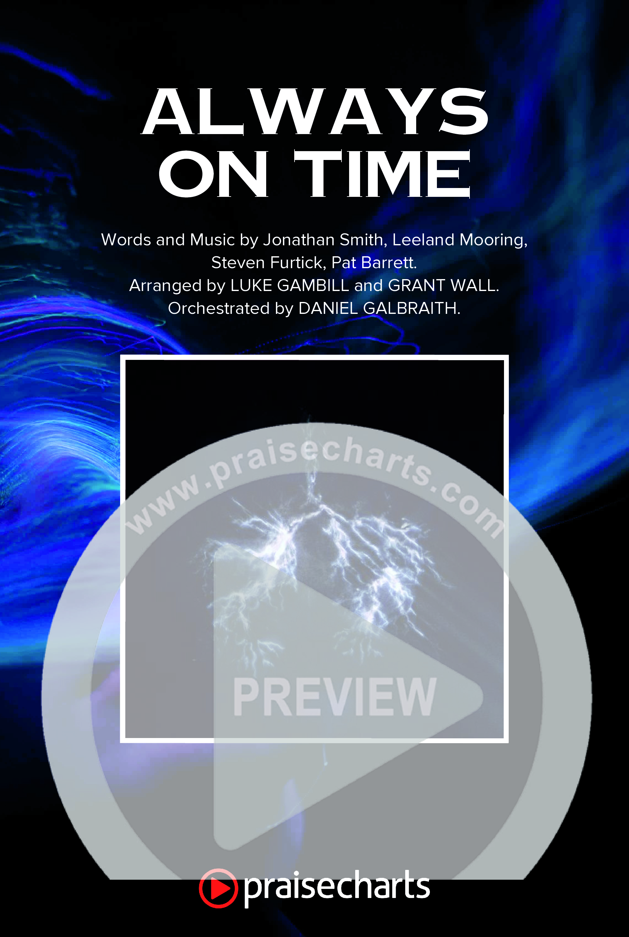 Always On Time (Choral Anthem SATB) Octavo Cover Sheet (Elevation Worship / Bella Cordero / Arr. Luke Gambill)