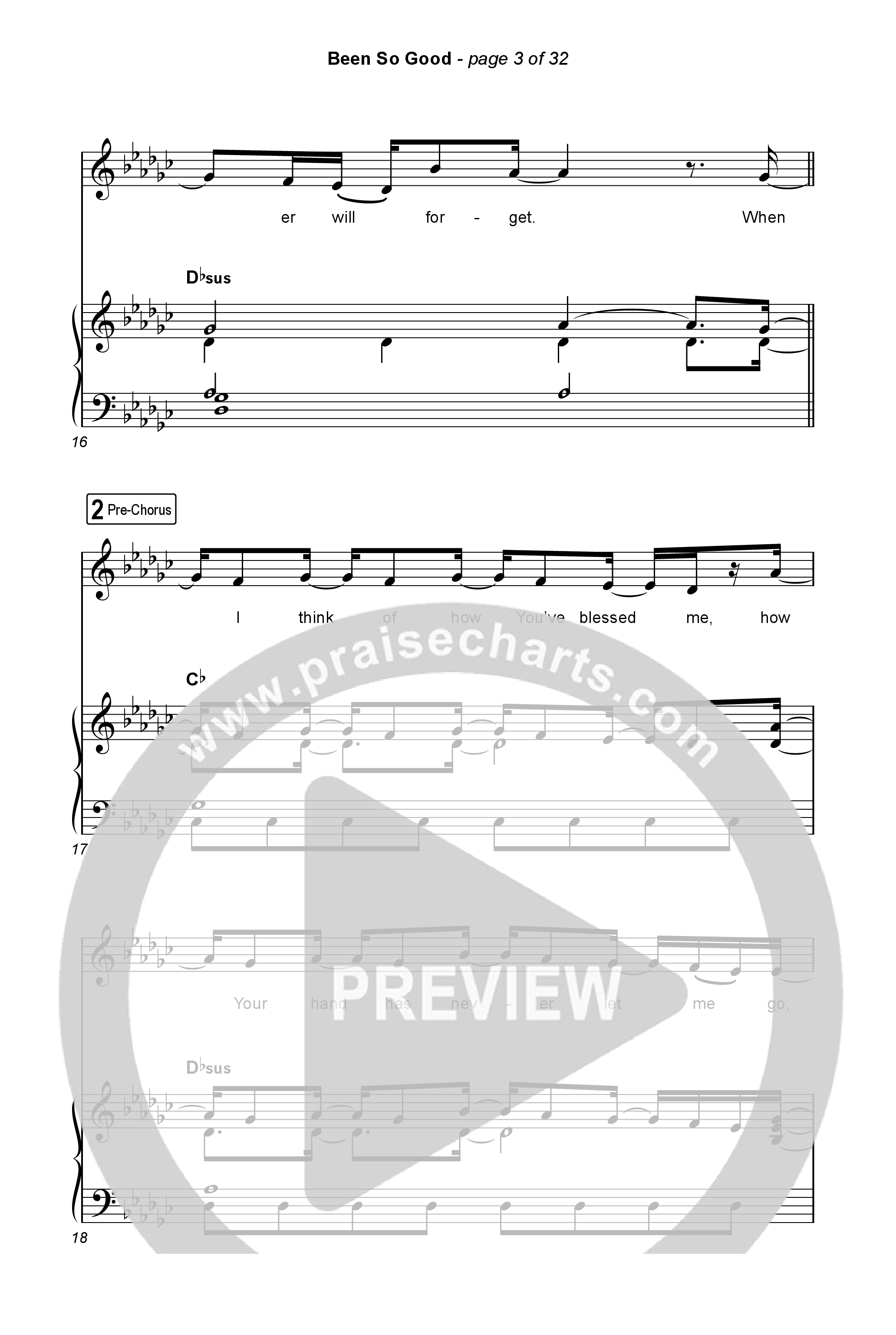 Been So Good (Choral Anthem SATB) Octavo (SATB & Pno) (Elevation Worship / Tiffany Hudson / Arr. Luke Gambill)