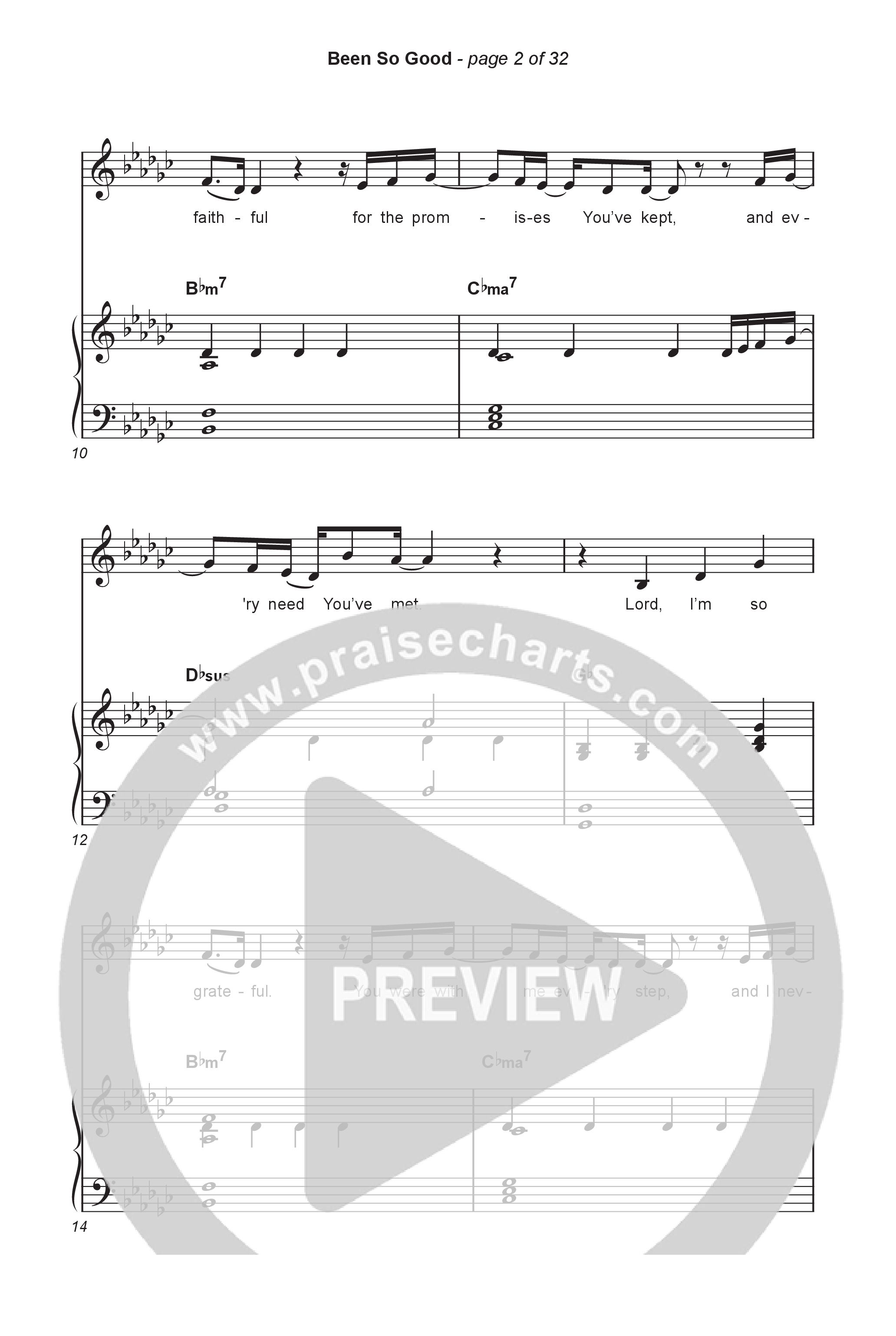 Been So Good (Worship Choir/SAB) Octavo (SAB & Pno) (Elevation Worship / Tiffany Hudson / Arr. Luke Gambill)