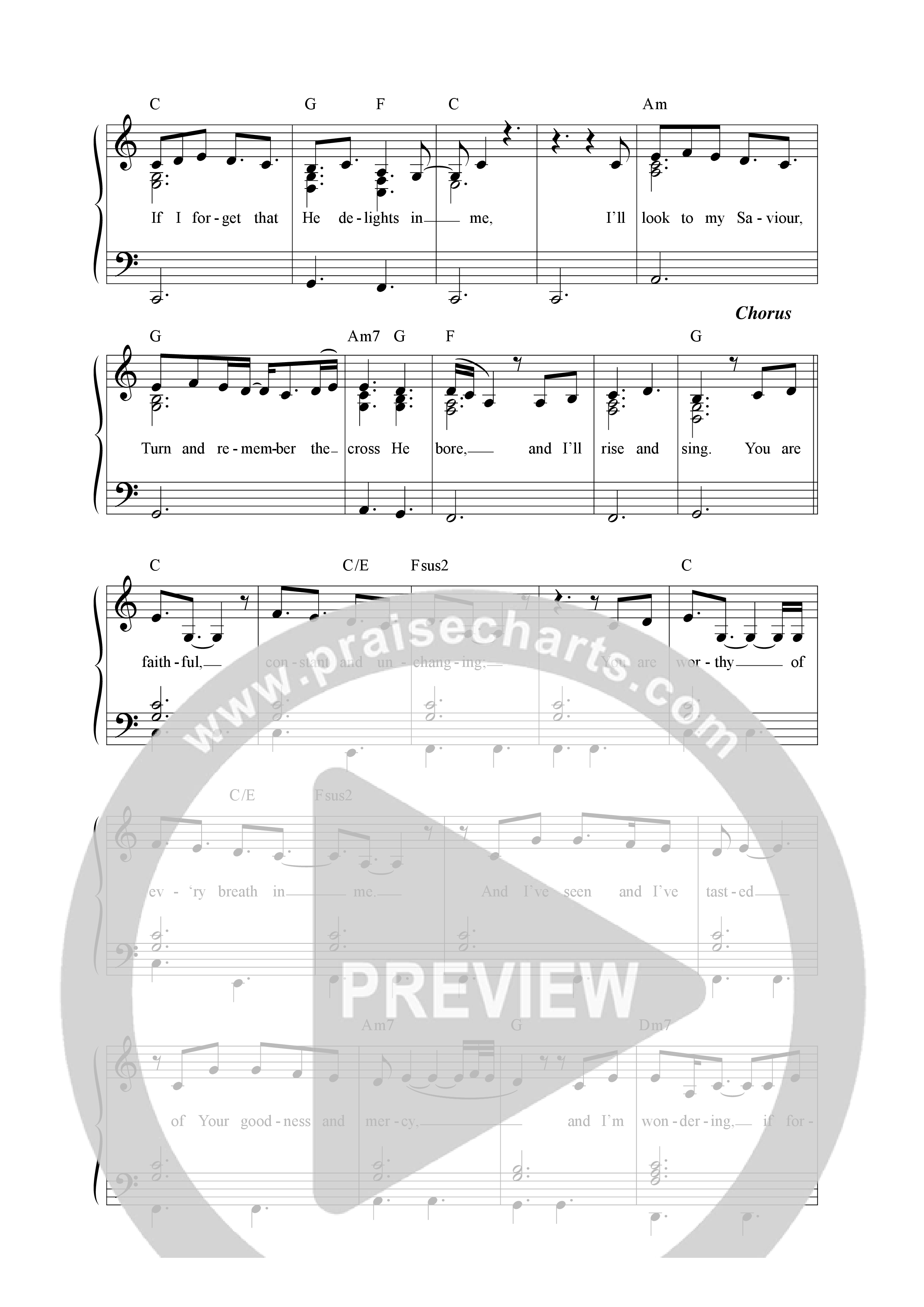 Sing Of Your Love (Live) Lead Sheet Melody (Lucy Grimble / Richard Moses / Esther Cole)