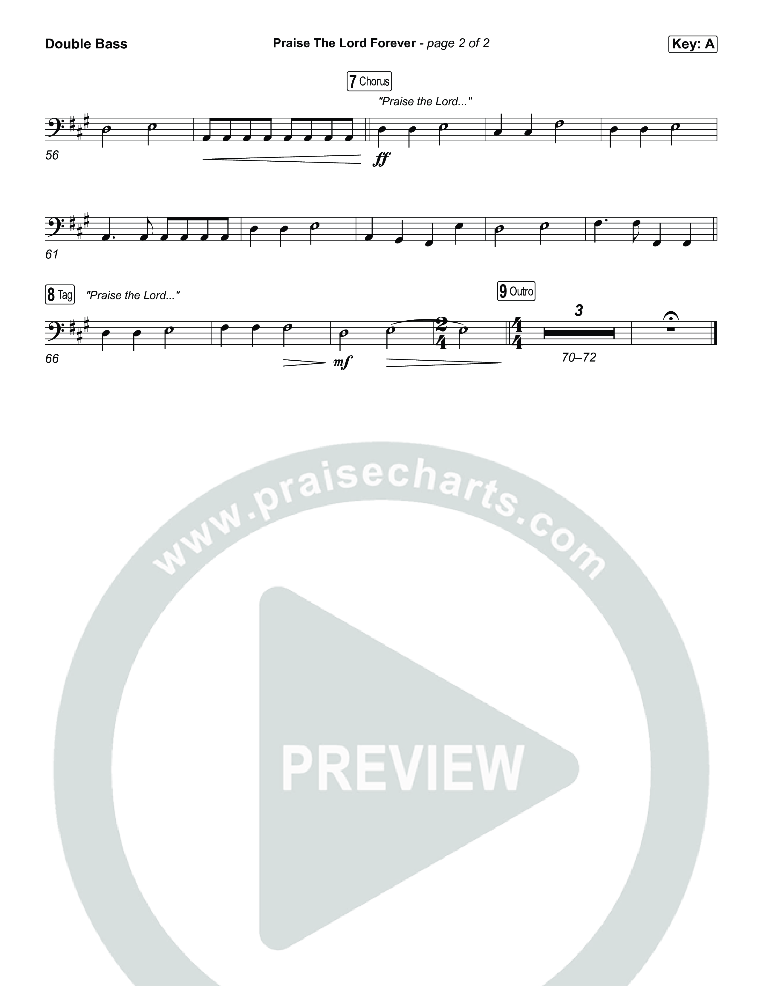 Praise The Lord Forever String Bass (Pat Barrett)