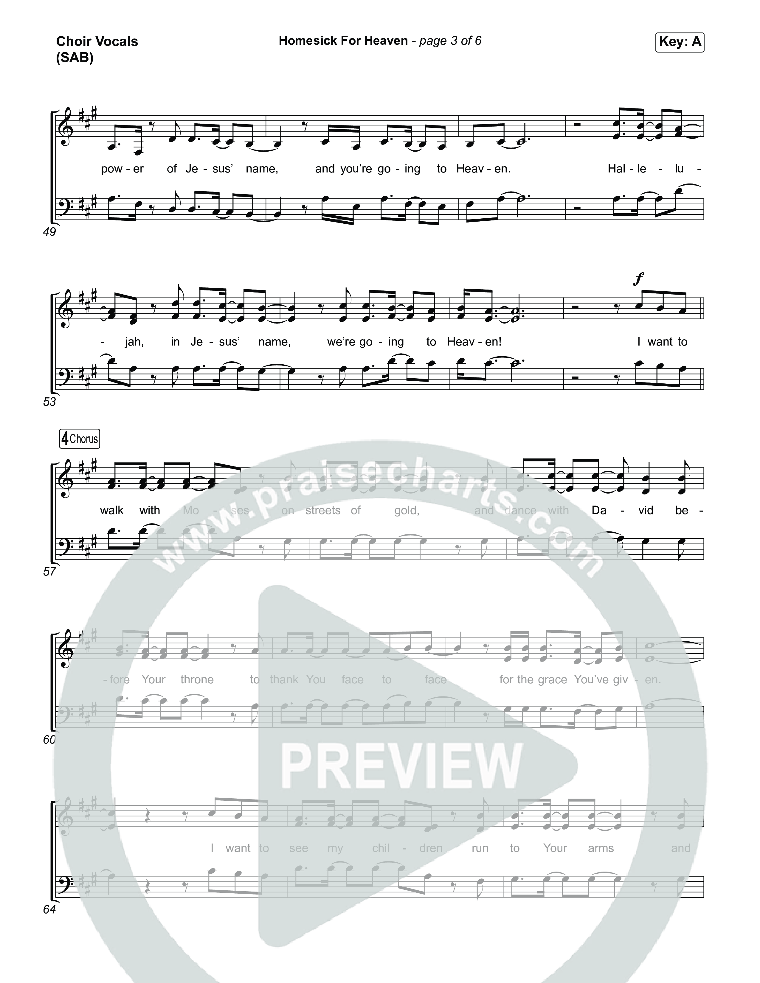 Homesick For Heaven (Worship Choir/SAB) Choir Sheet (SAB) (Phil Wickham / Arr. Luke Gambill)