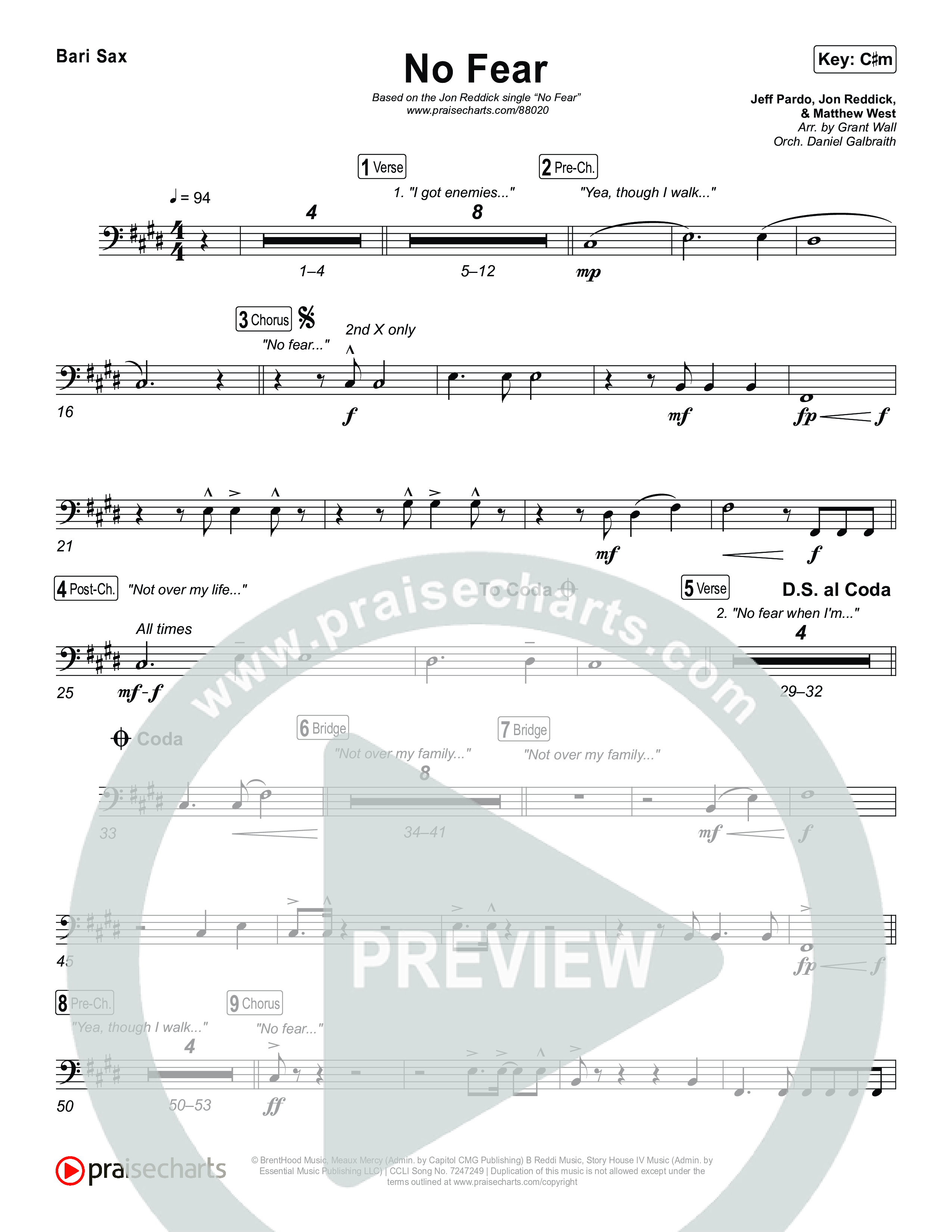 No Fear Bari Sax (Jon Reddick)