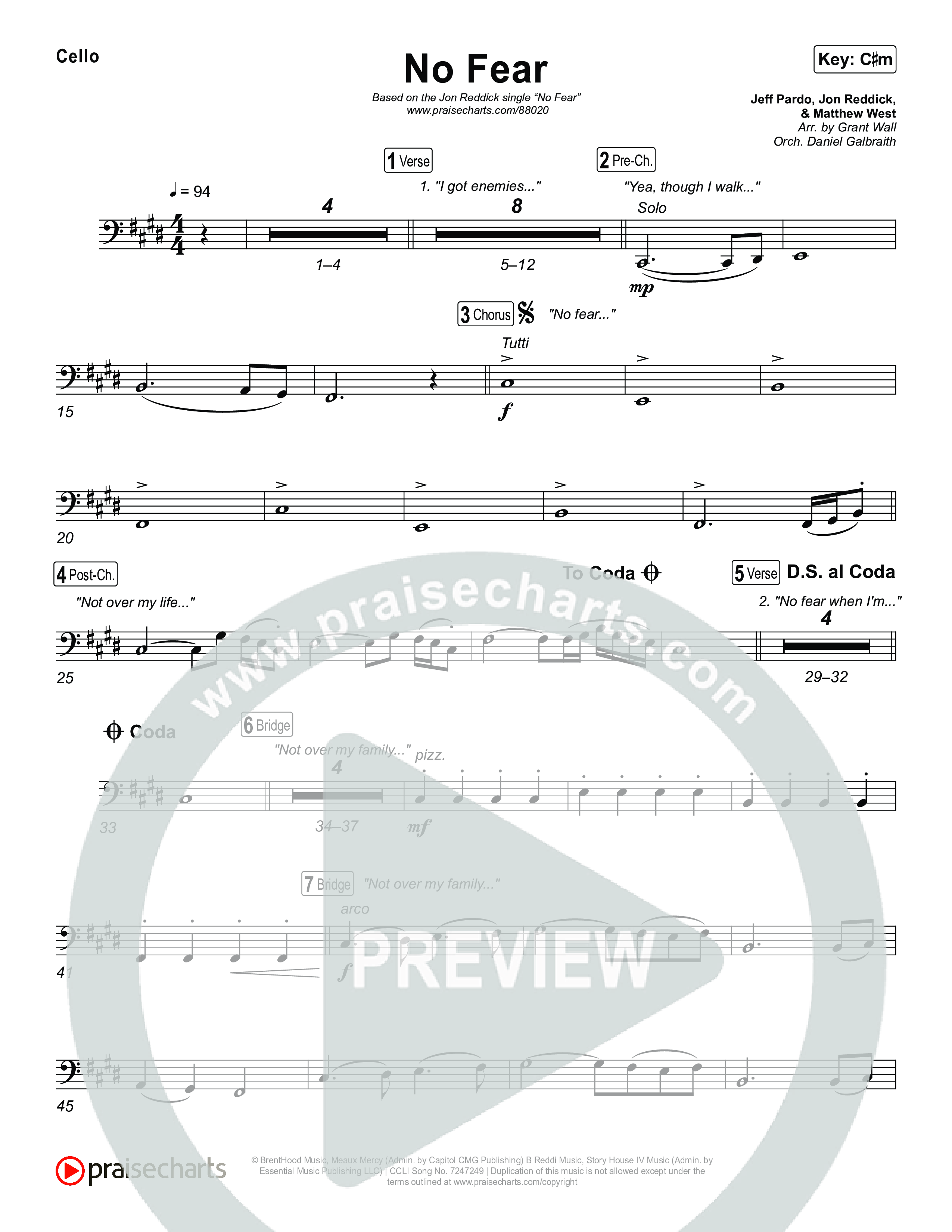 No Fear Cello (Jon Reddick)