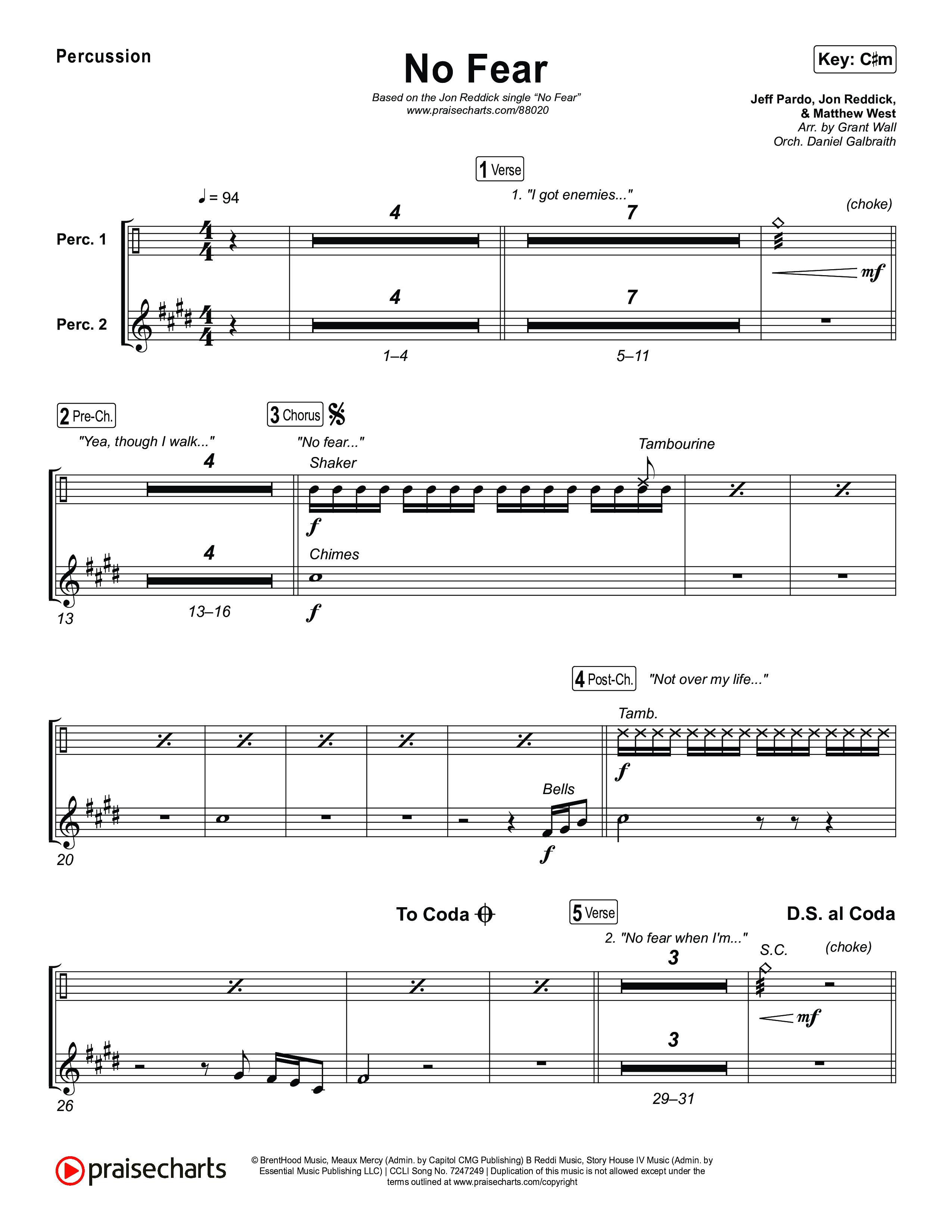 No Fear Percussion (Jon Reddick)