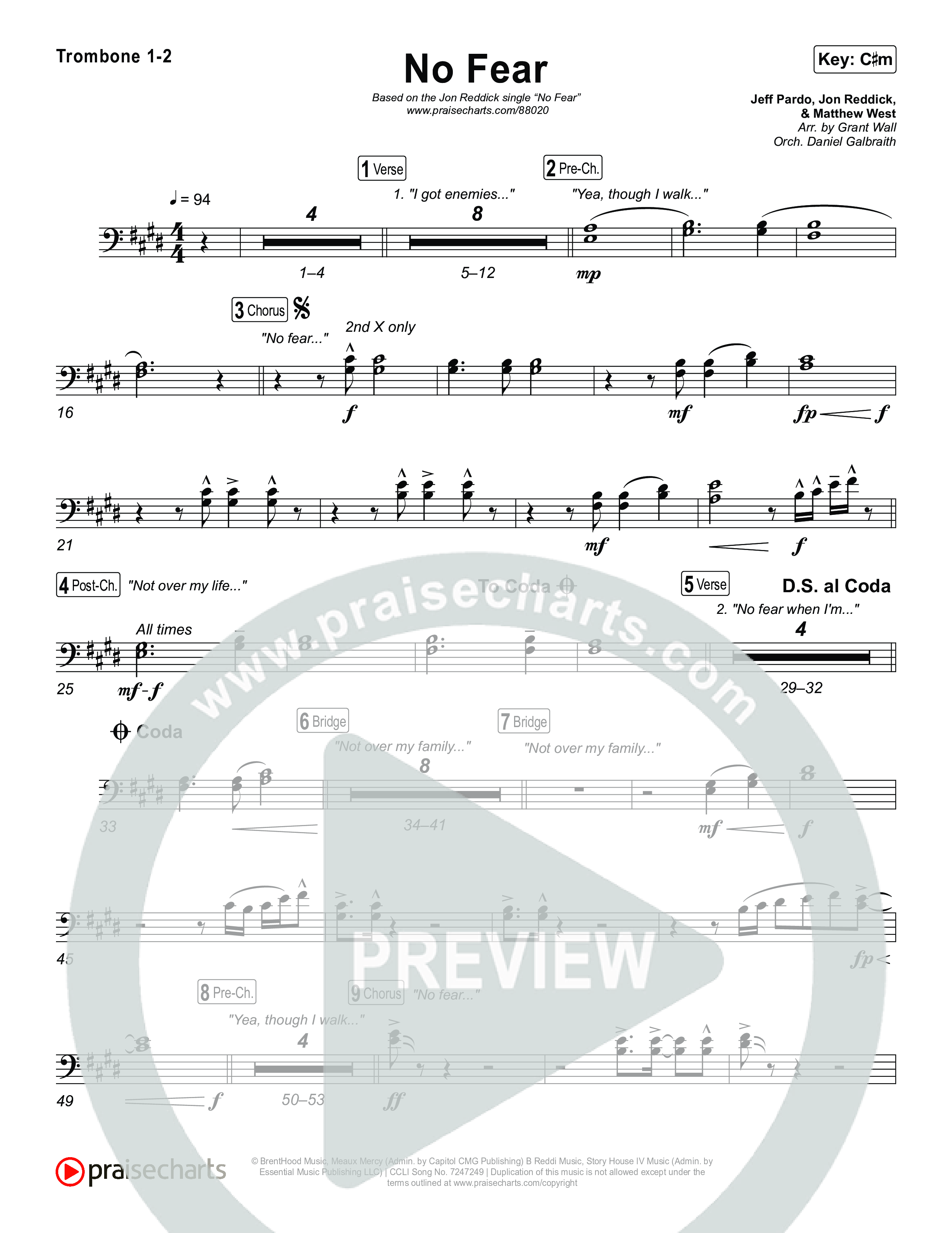 No Fear Trombone 1,2 (Jon Reddick)