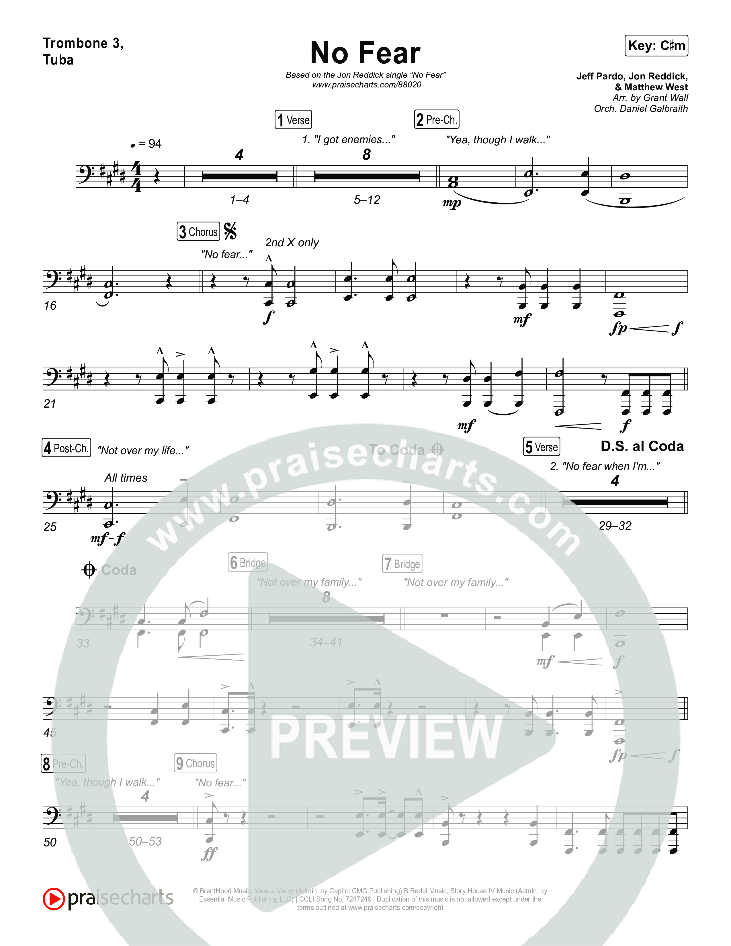 No Fear Trombone 1,2 (Jon Reddick)