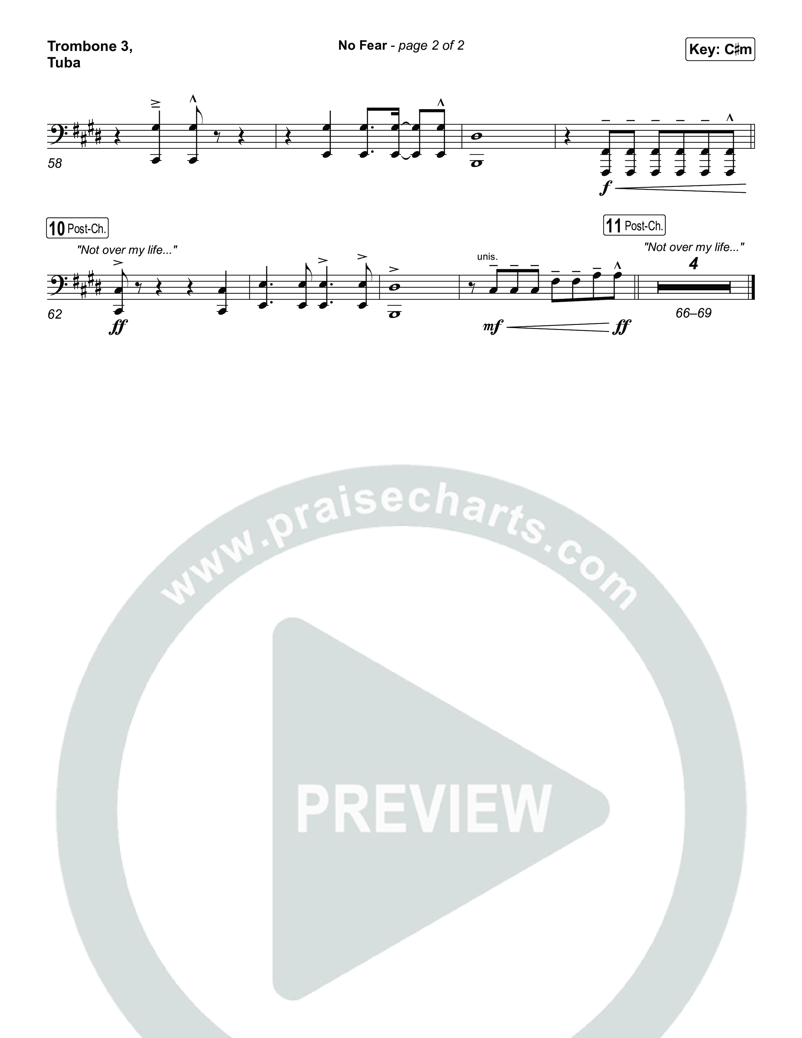 No Fear Trombone 3/Tuba (Jon Reddick)