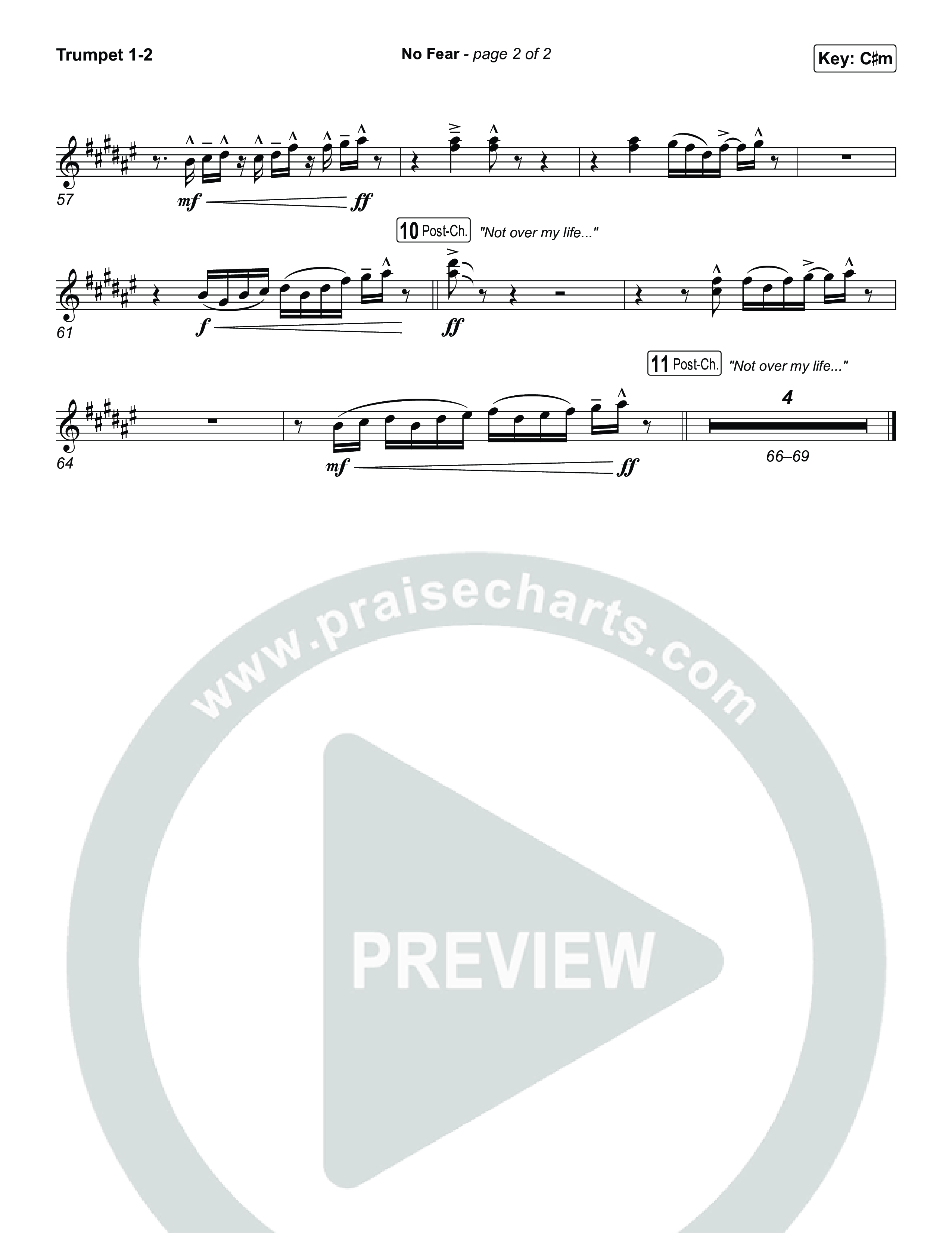 No Fear Trumpet 1,2 (Jon Reddick)