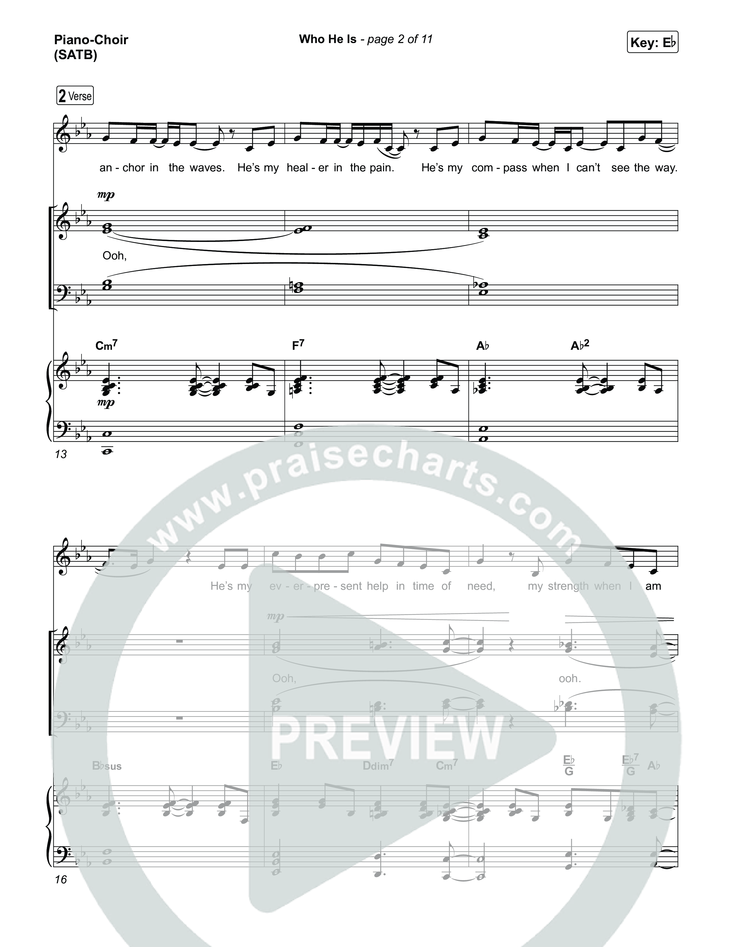 Who He Is Piano/Vocal Pack (Jamie MacDonald)