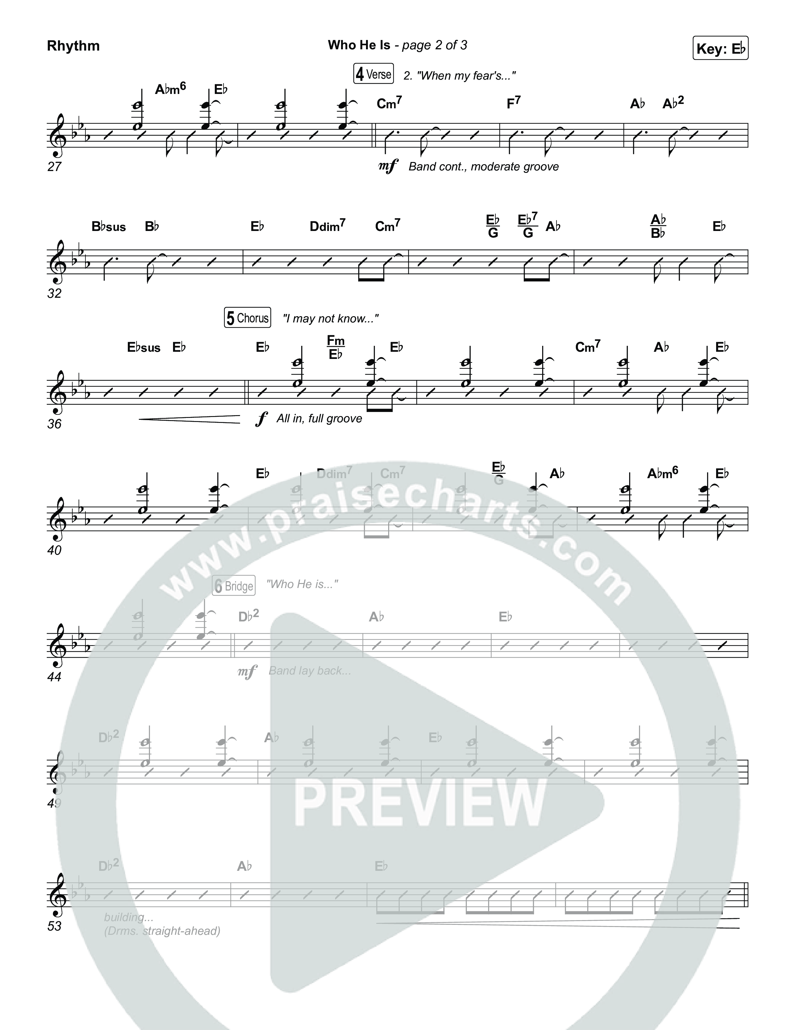 Who He Is Rhythm Pack (Jamie MacDonald)