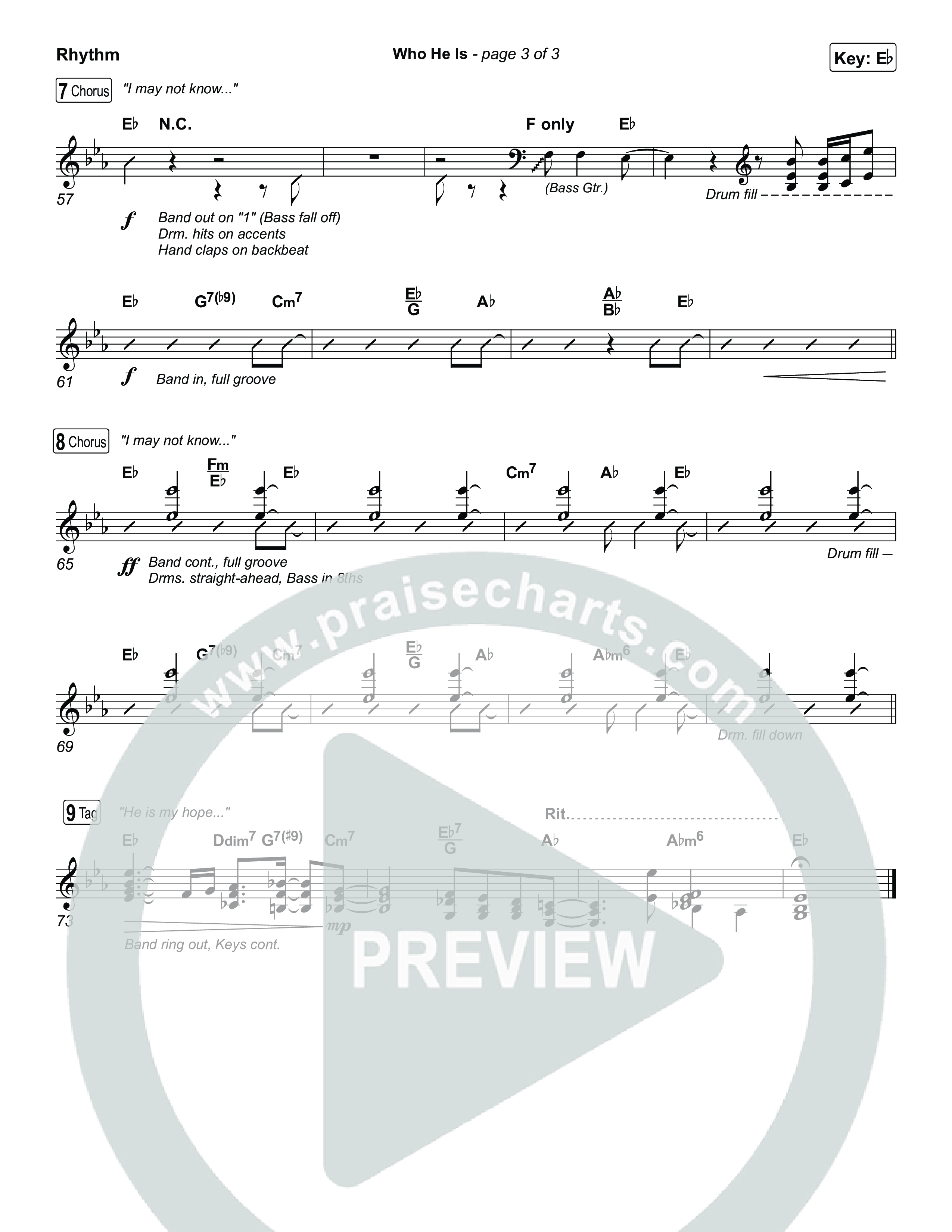 Who He Is Rhythm Pack (Jamie MacDonald)