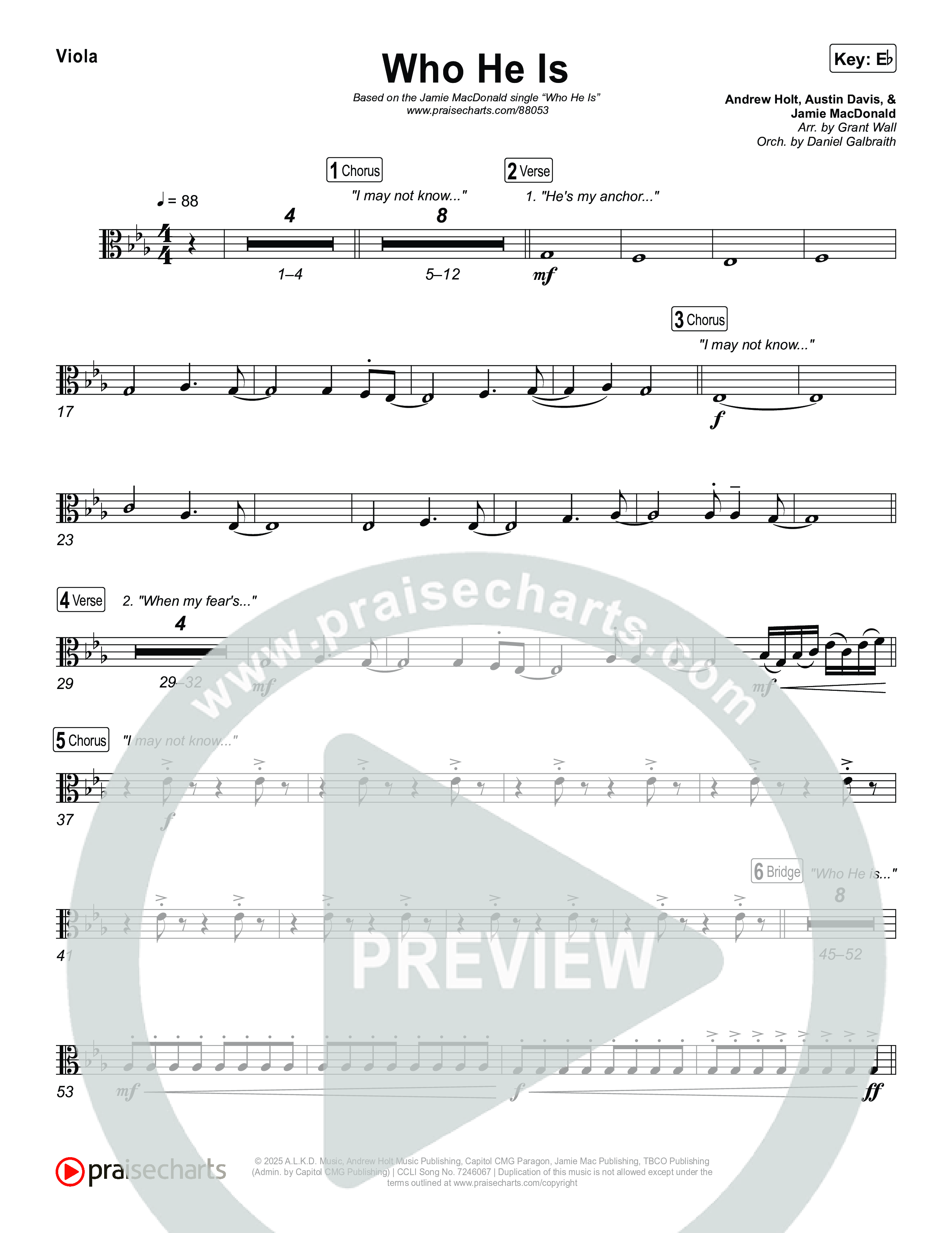 Who He Is Viola (Jamie MacDonald)