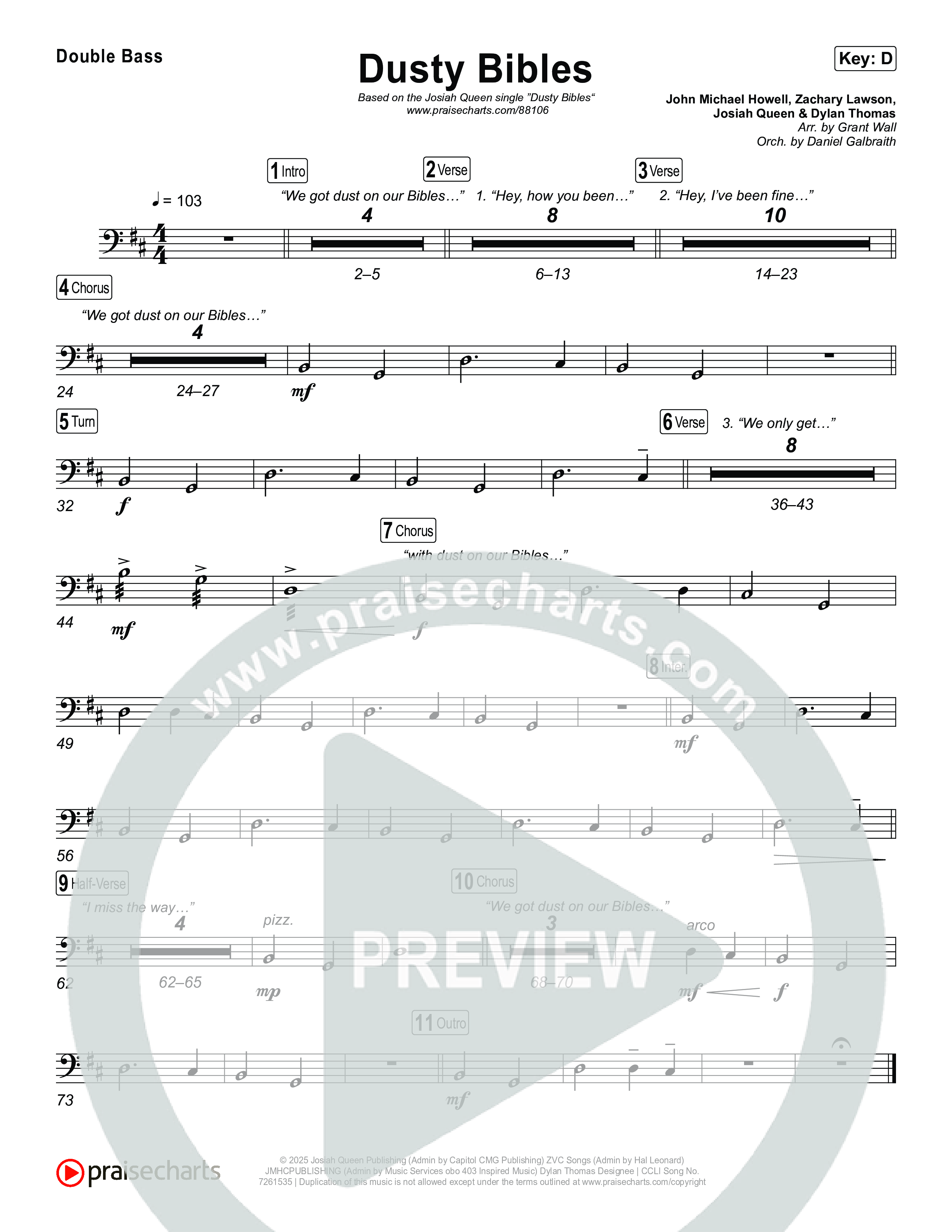 Dusty Bibles String Bass (Josiah Queen)