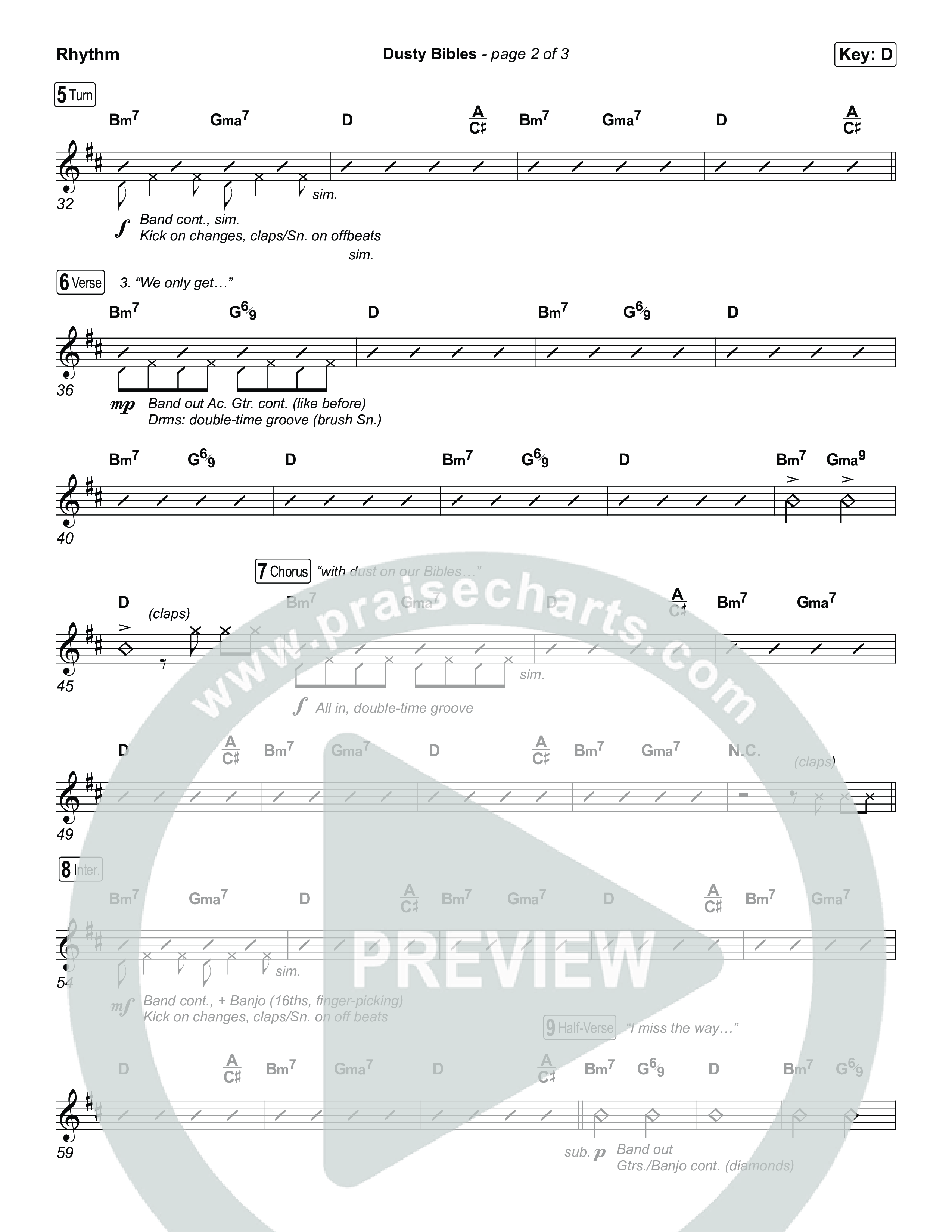 Dusty Bibles Rhythm Pack (Josiah Queen)