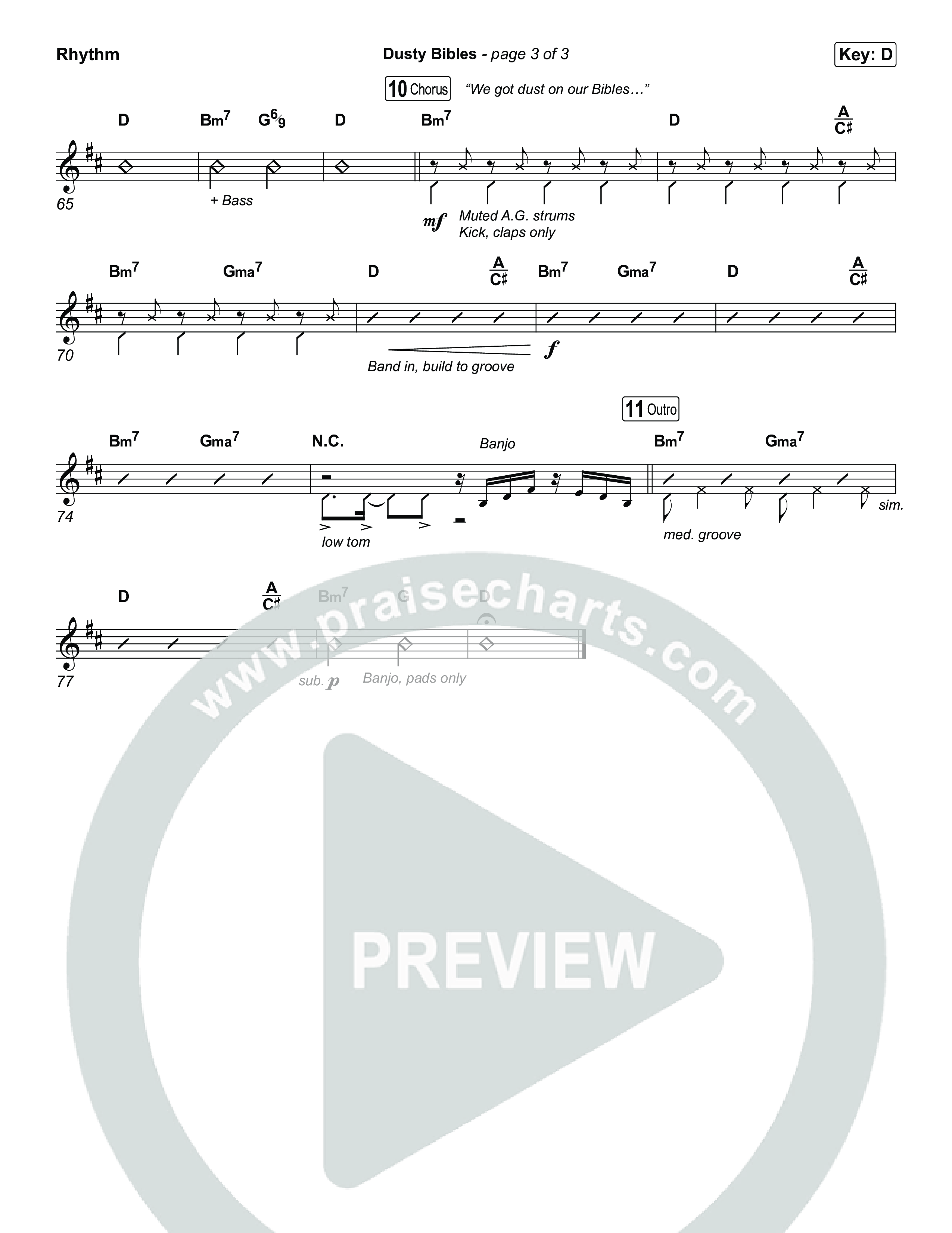 Dusty Bibles Rhythm Pack (Josiah Queen)