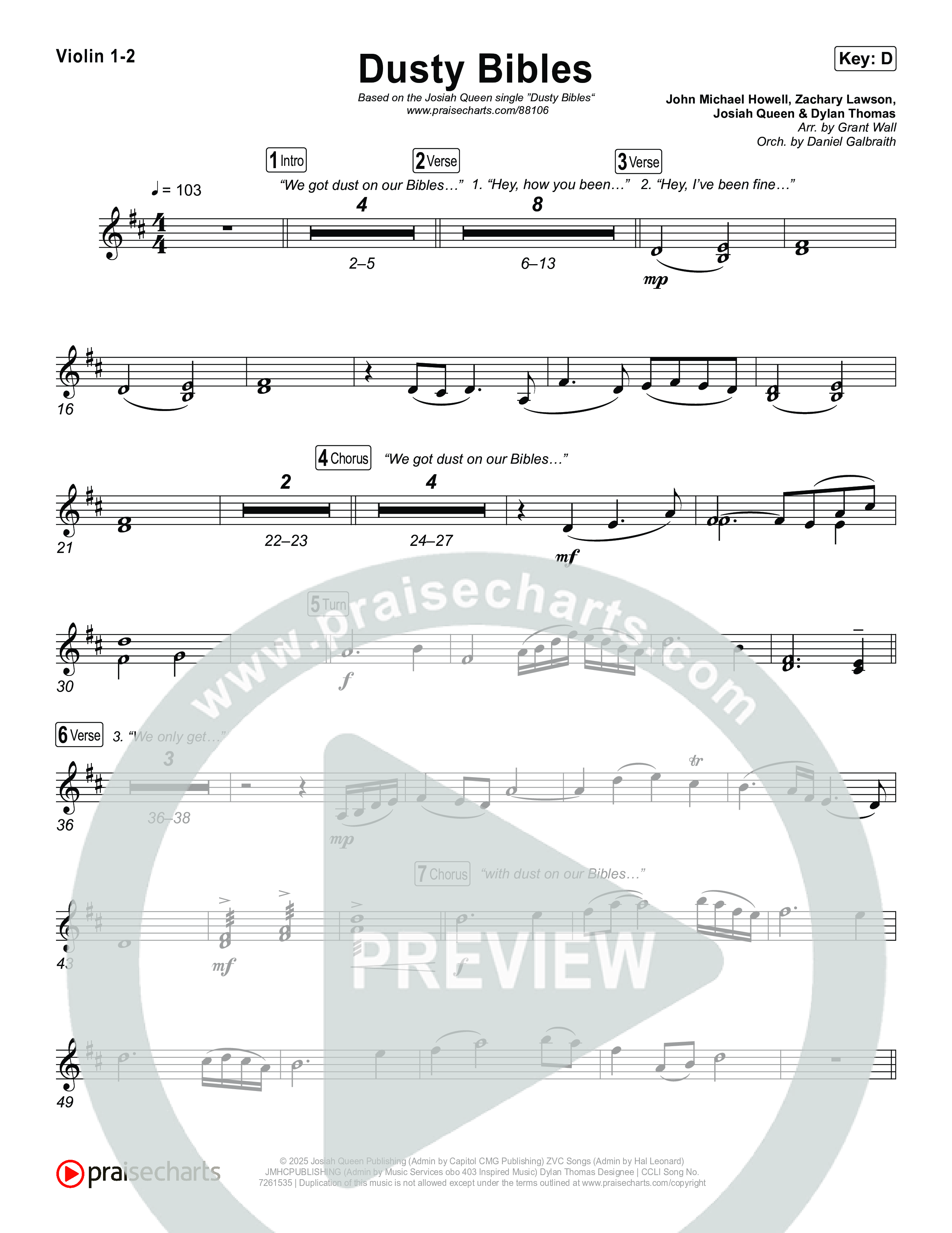 Dusty Bibles String Pack (Josiah Queen)