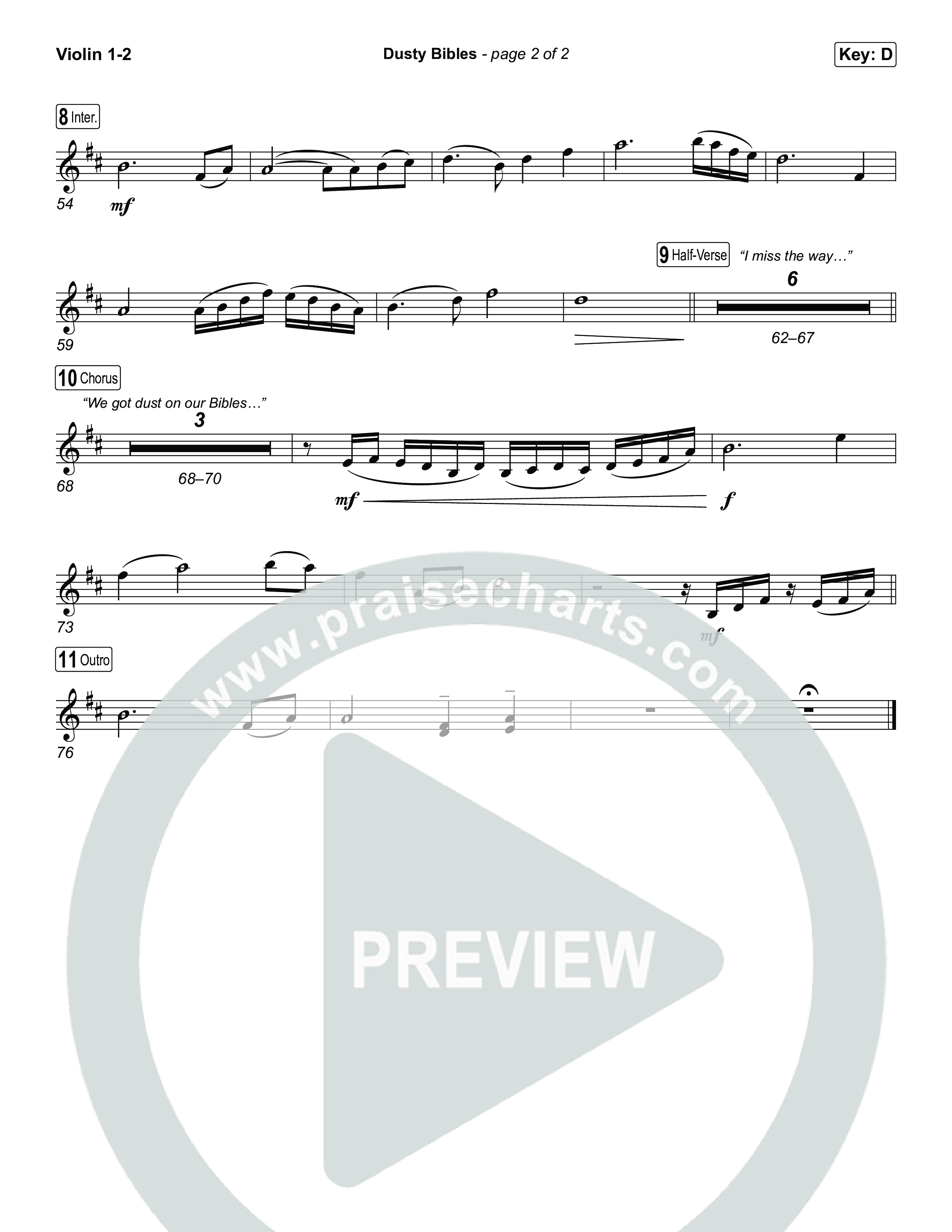 Dusty Bibles String Pack (Josiah Queen)