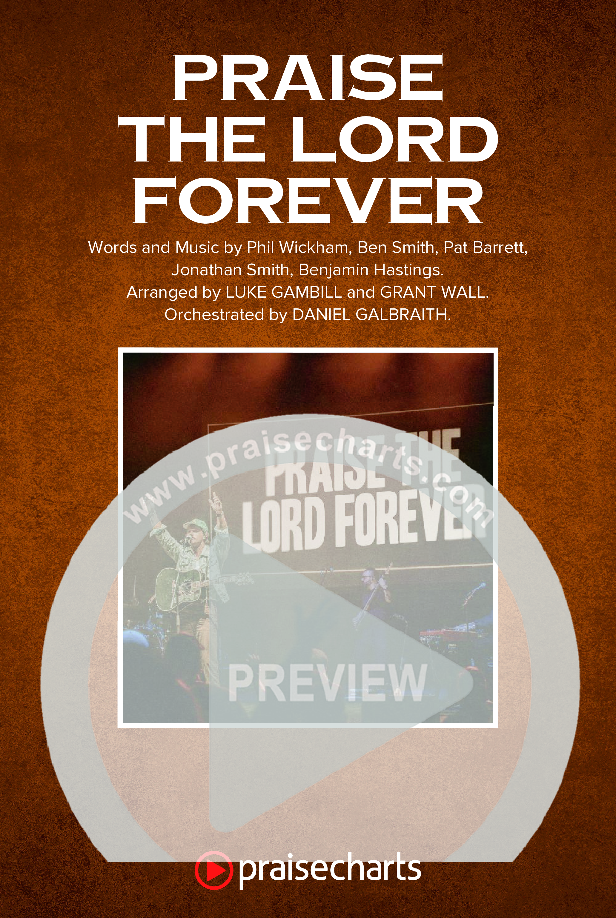 Praise The Lord Forever (Choral Anthem SATB) Octavo Cover Sheet (Pat Barrett / Arr. Luke Gambill)