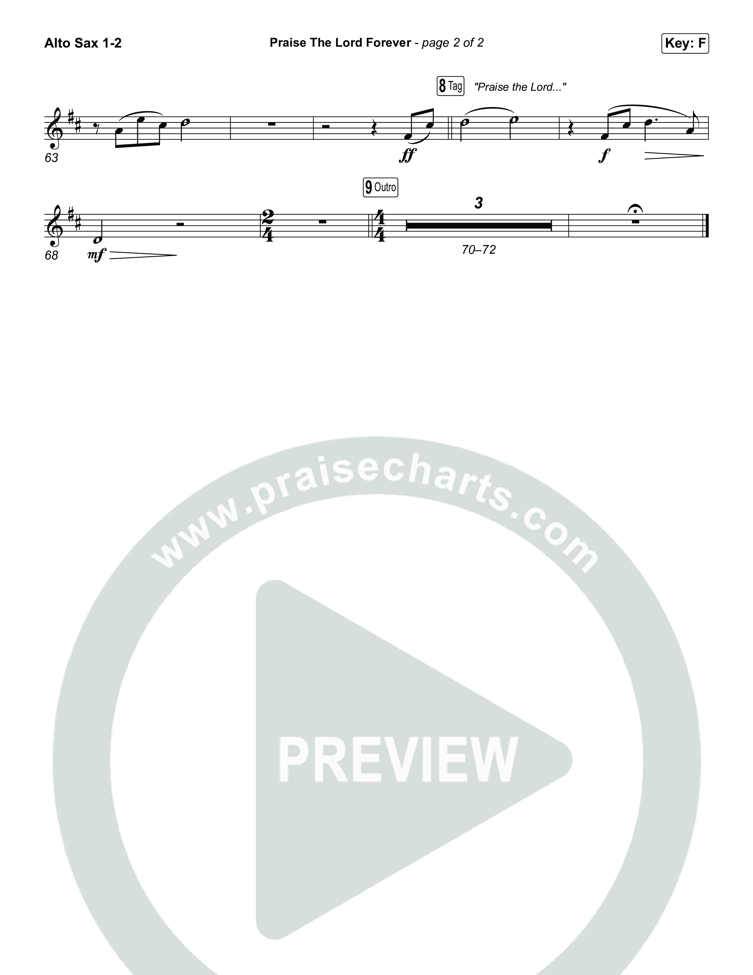 Praise The Lord Forever (Unison/2-Part) Sax Pack (Pat Barrett / Arr. Luke Gambill)