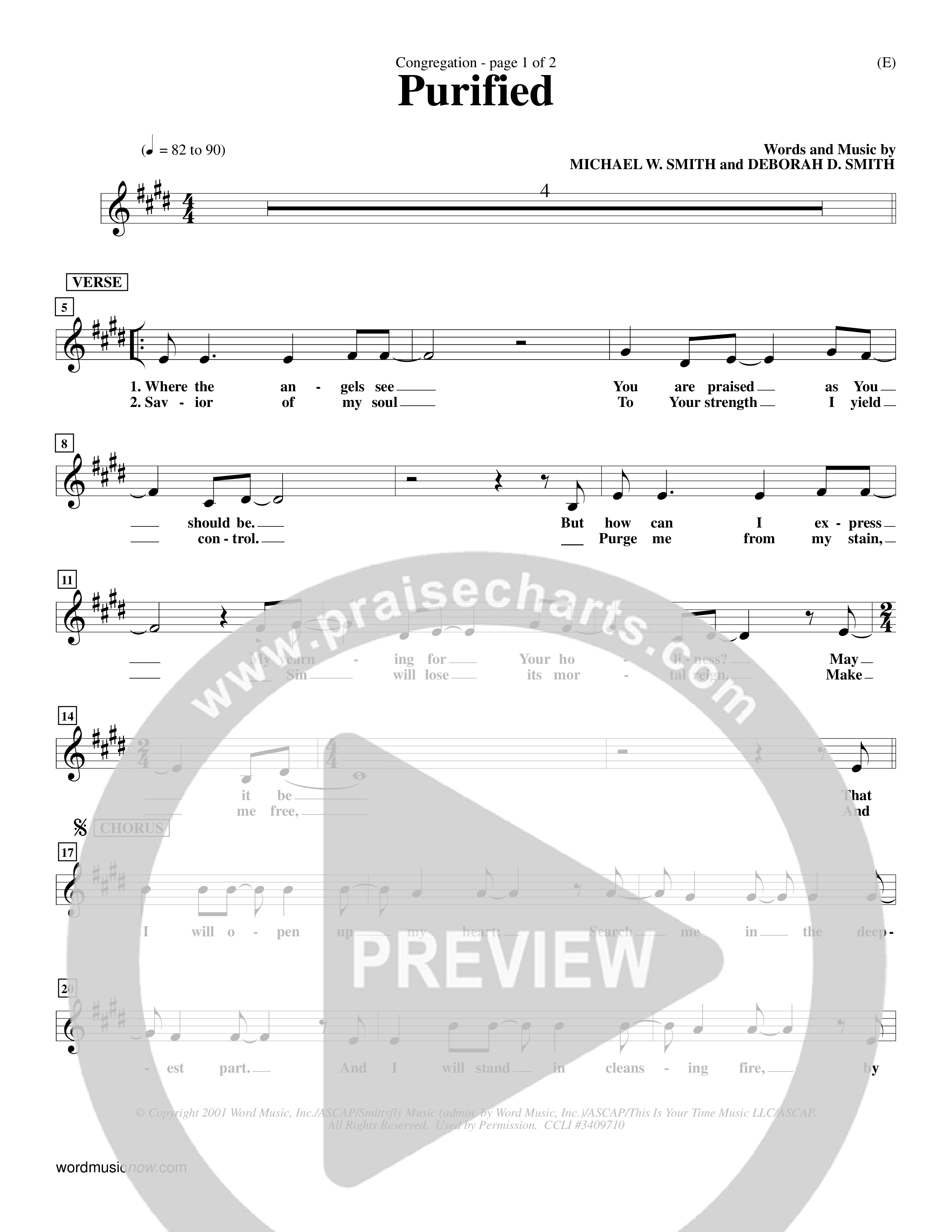 Purified (Choral Anthem SATB) Rhythm Pack (Word Music Choral / Orch. Keith Wilbanks)