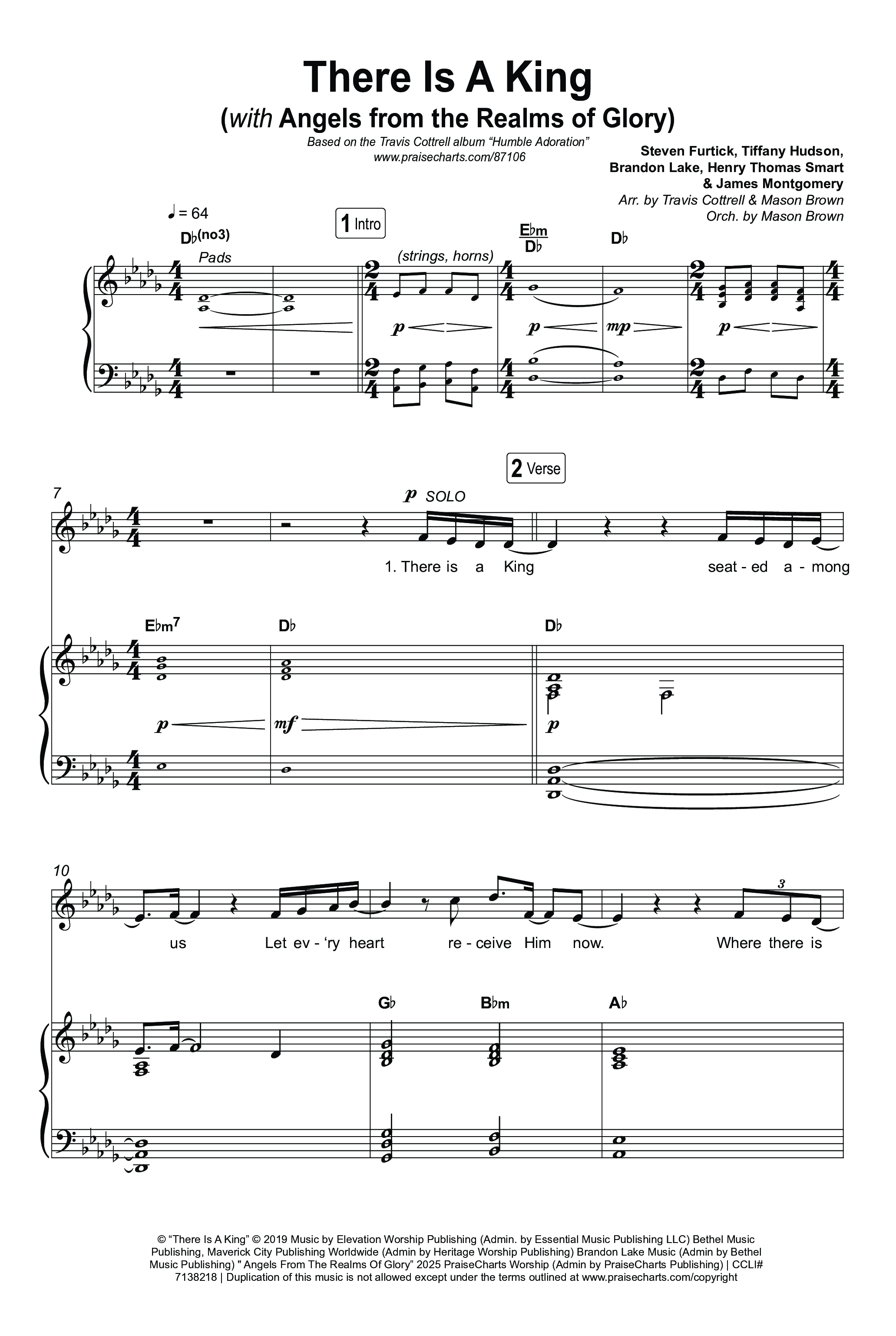 Humble Adoration (7 Song Choral Collection) Song 3 (Octavo SATB) (Travis Cottrell / Brooke Voland / Cheryl Stark / Skye Reedy / Arr. Mason Brown)