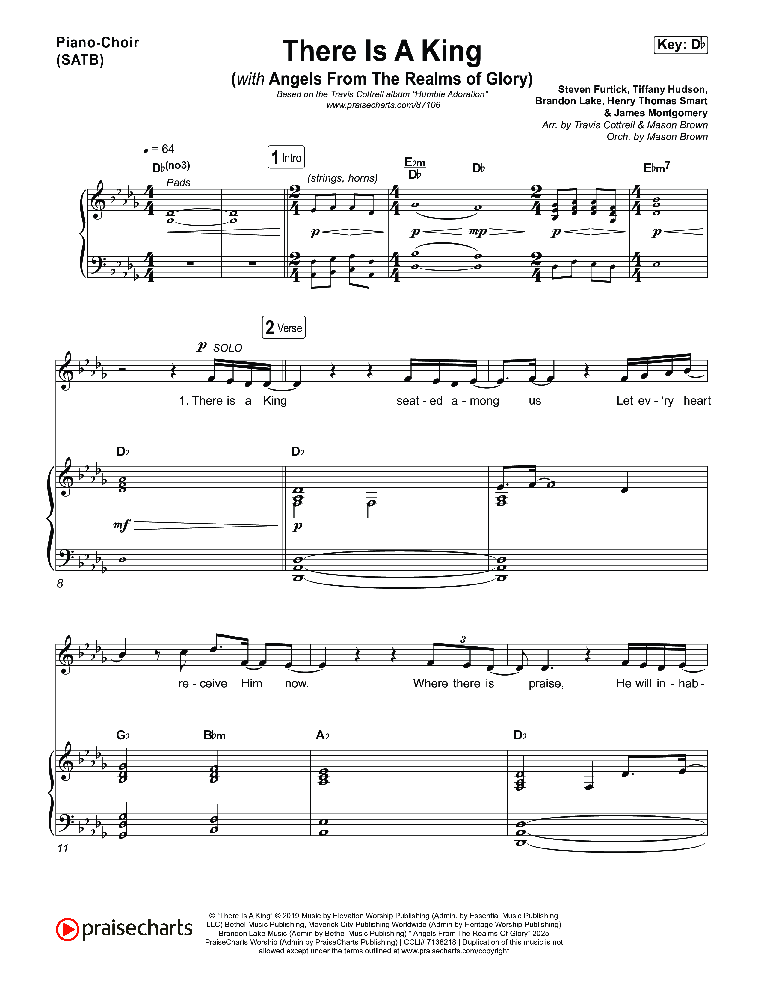Humble Adoration (7 Song Choral Collection) Song 3 (Piano SATB) (Travis Cottrell / Brooke Voland / Cheryl Stark / Skye Reedy / Arr. Mason Brown)