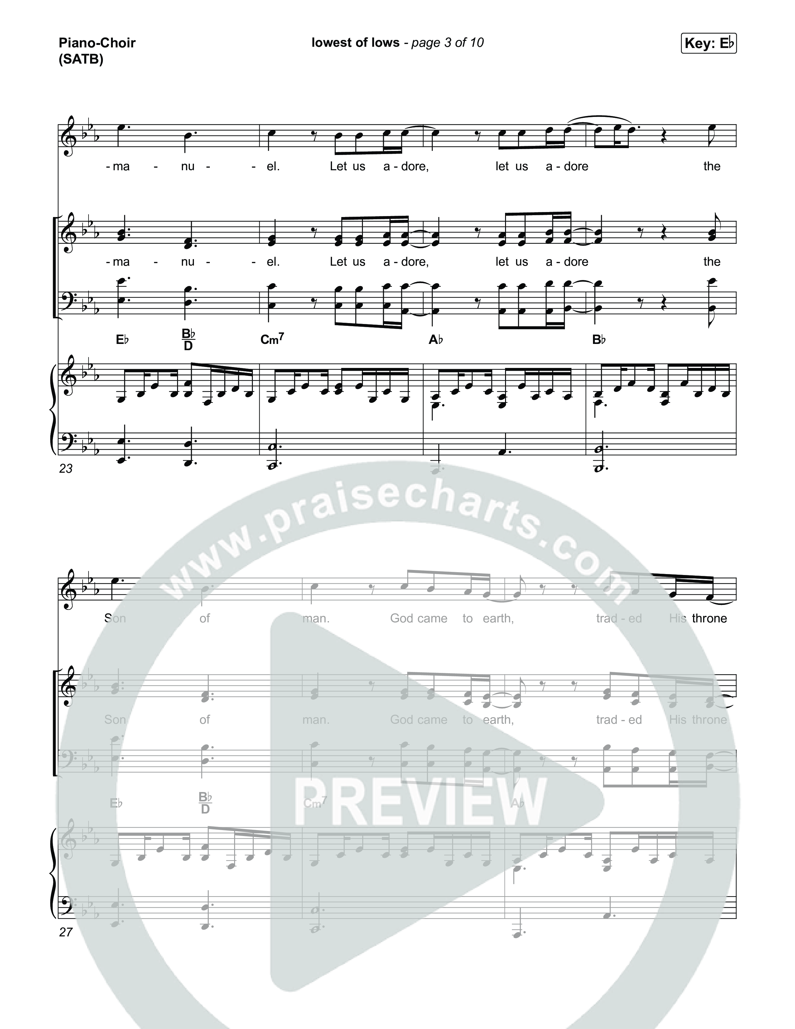 lowest of lows Piano/Vocal Pack (Josiah Queen)