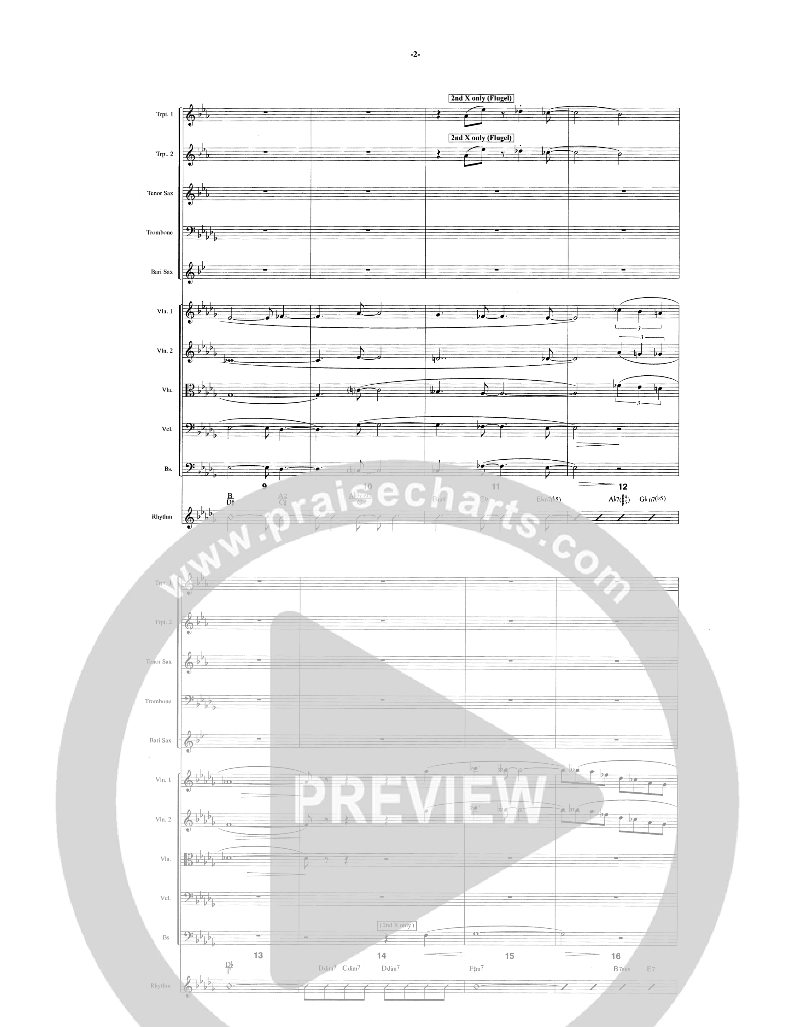 The Goodness Of The Lord (Choral Anthem SATB) Orchestration (The Brooklyn Tabernacle Choir / Arr. Carol Cymbala)