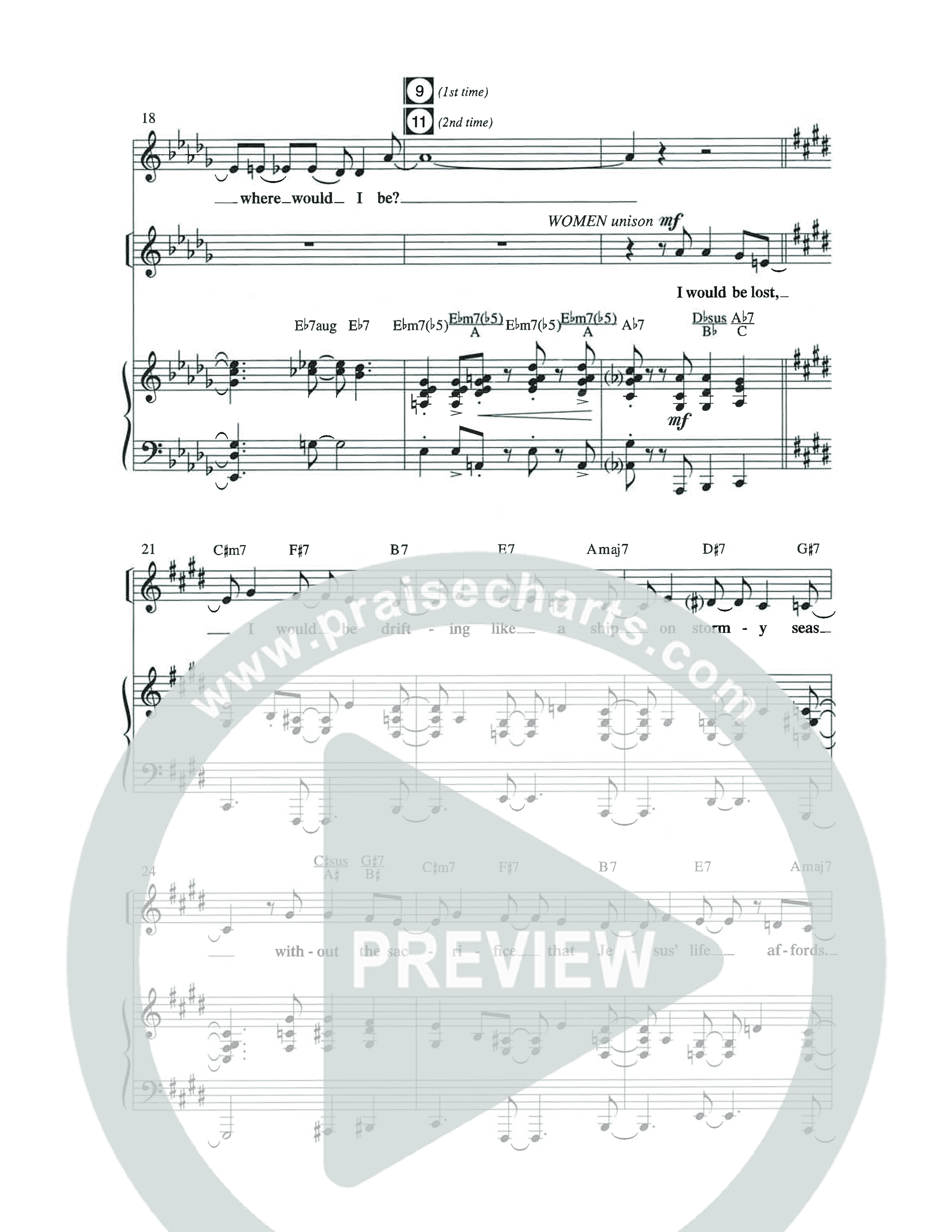 The Goodness Of The Lord (Choral Anthem SATB) Octavo (SATB & Pno) (The Brooklyn Tabernacle Choir / Arr. Carol Cymbala)