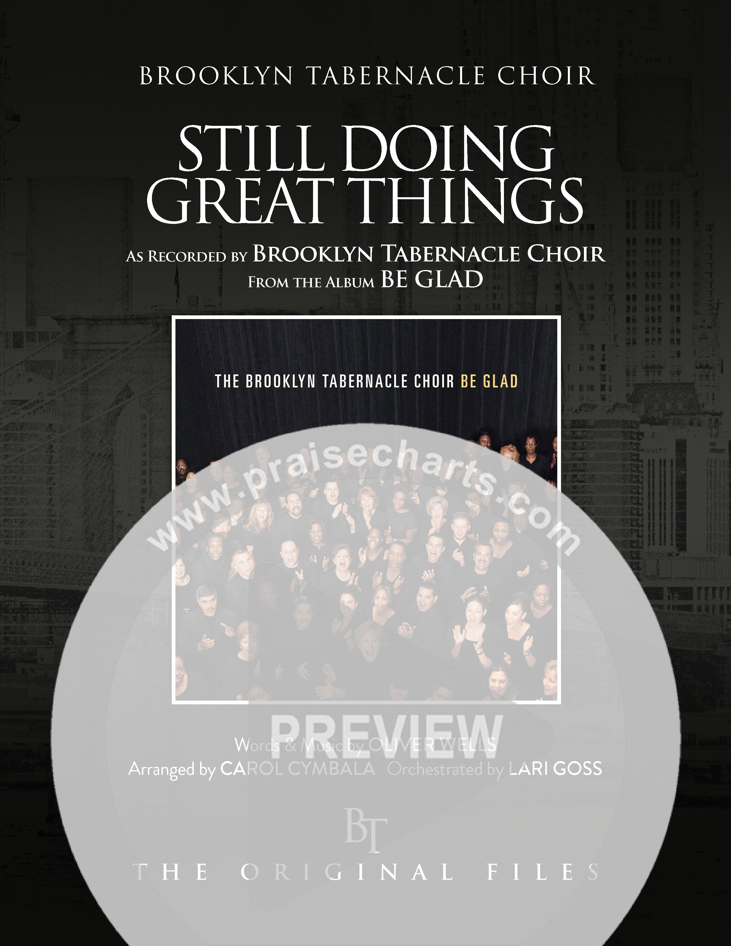 God Is Still Doing Great Things (Choral Anthem SATB) Octavo Cover Sheet (The Brooklyn Tabernacle Choir / Arr. Carol Cymbala / Orch. Lari Goss)