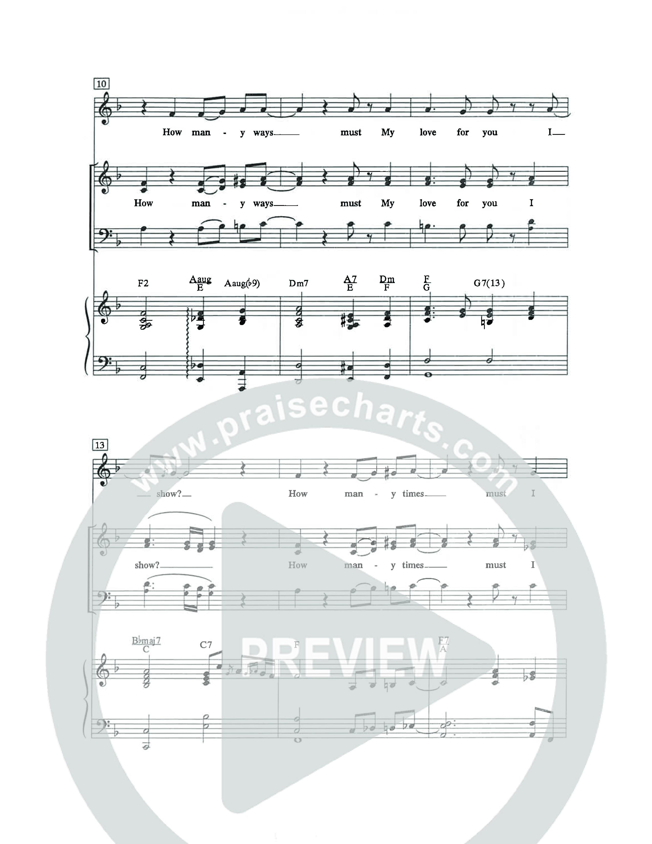 So You Would Know (Choral Anthem SATB) Octavo (SATB & Pno) (The Brooklyn Tabernacle Choir / Arr. Carol Cymbala / Orch. Lari Goss)