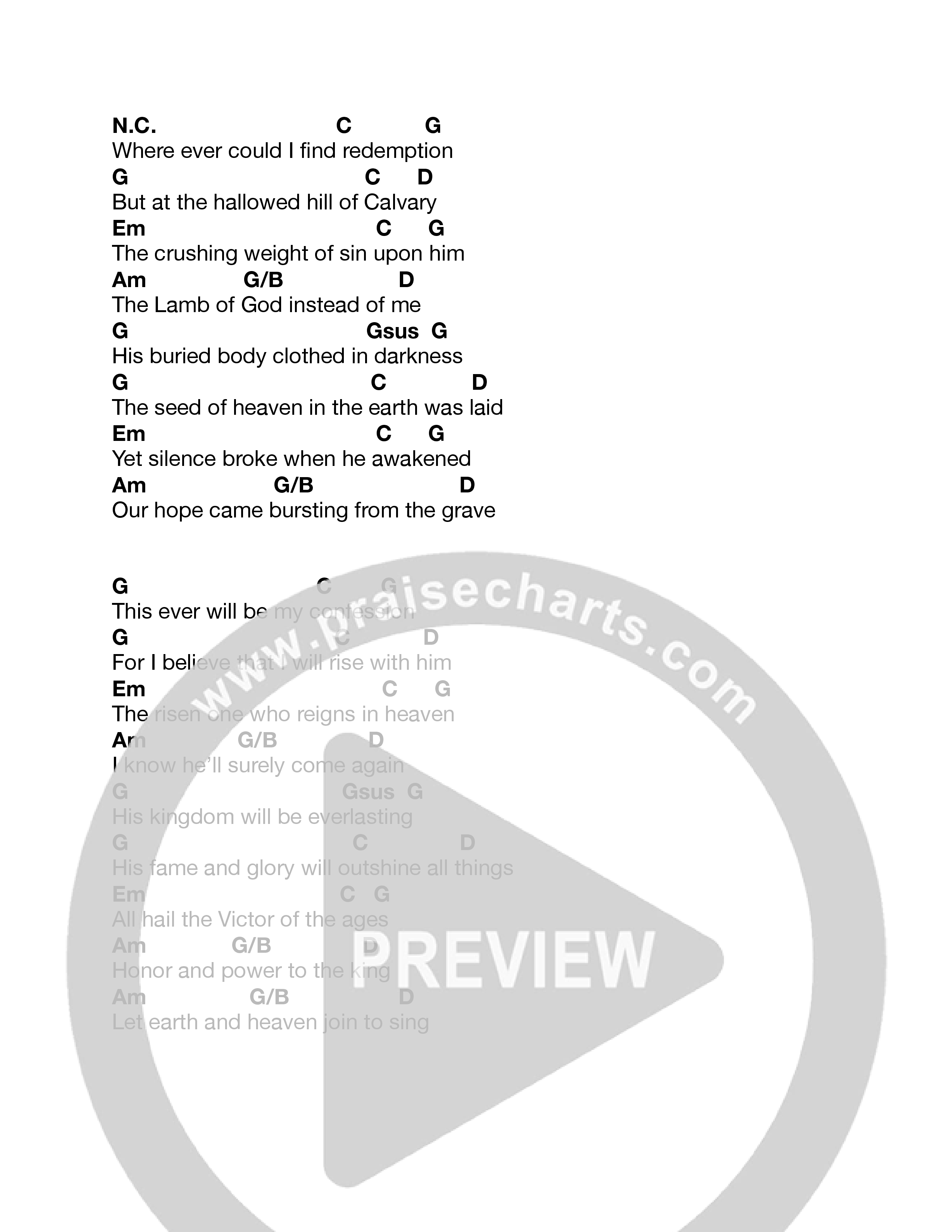 This Jesus Chord Chart (StillCreek / Aaron Williams)