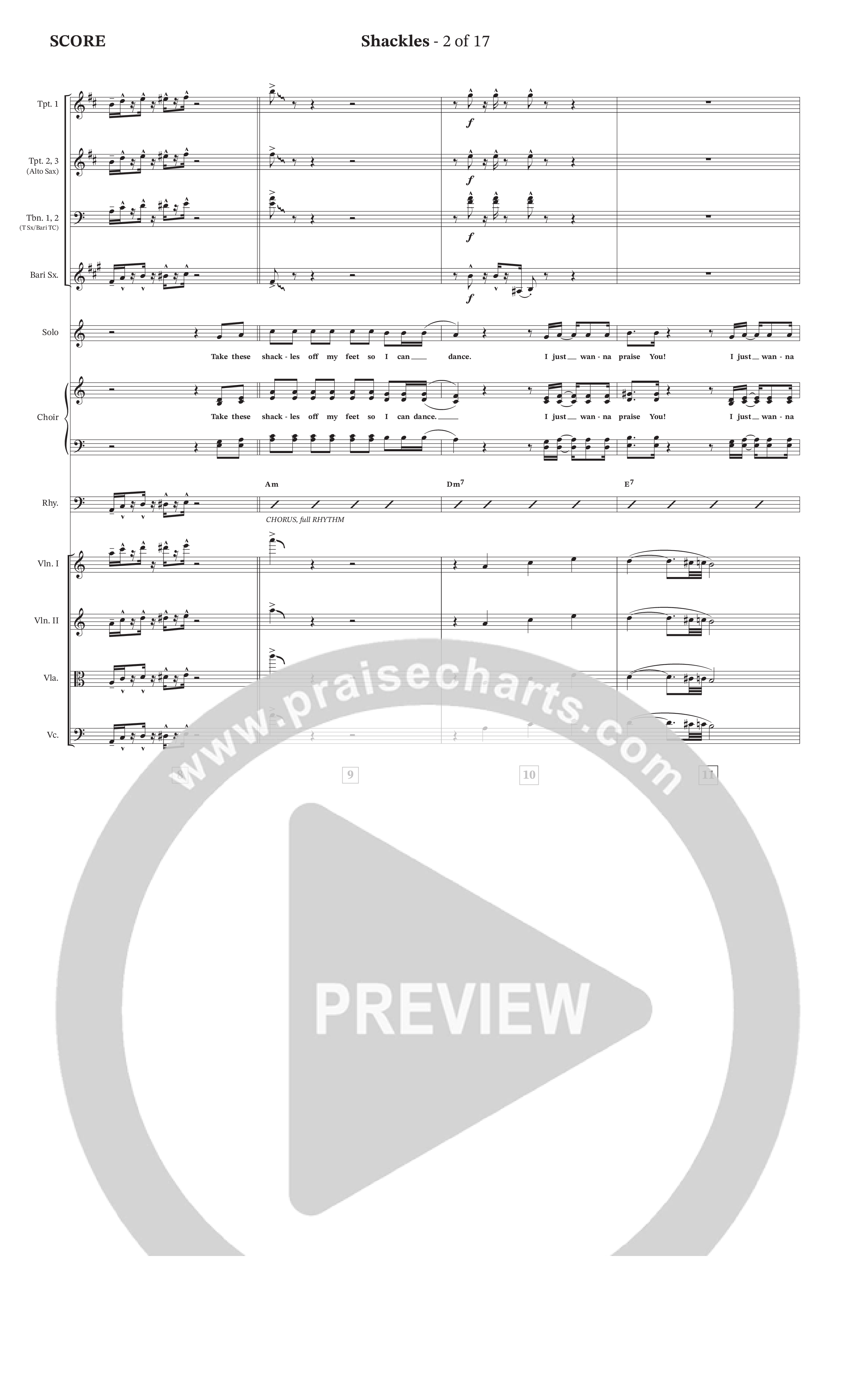 Shackles (Choral Anthem SATB) Conductor's Score (TaRanda Greene / Arr. Bradley Knight)