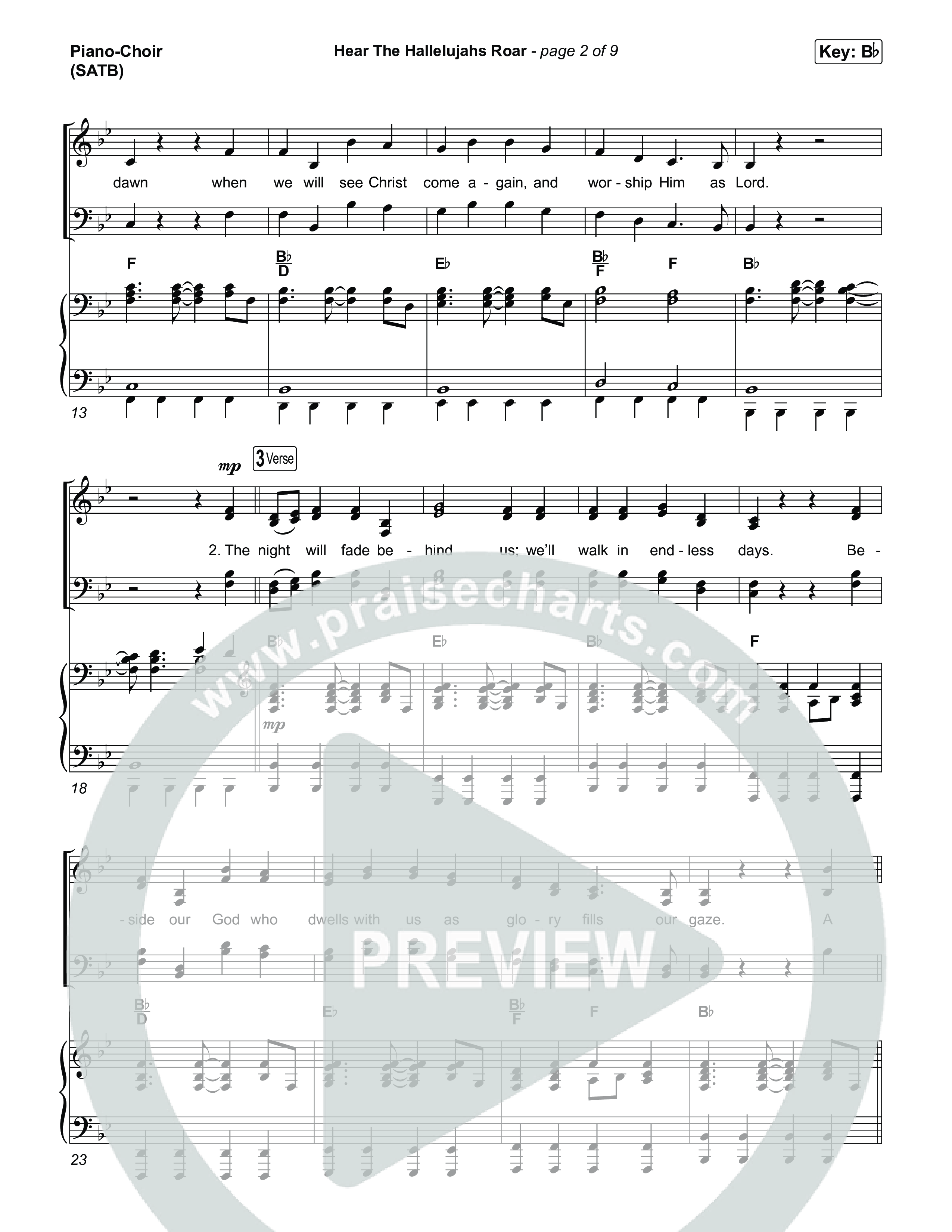 Hear The Hallelujahs Roar Piano/Vocal Pack (CityAlight)