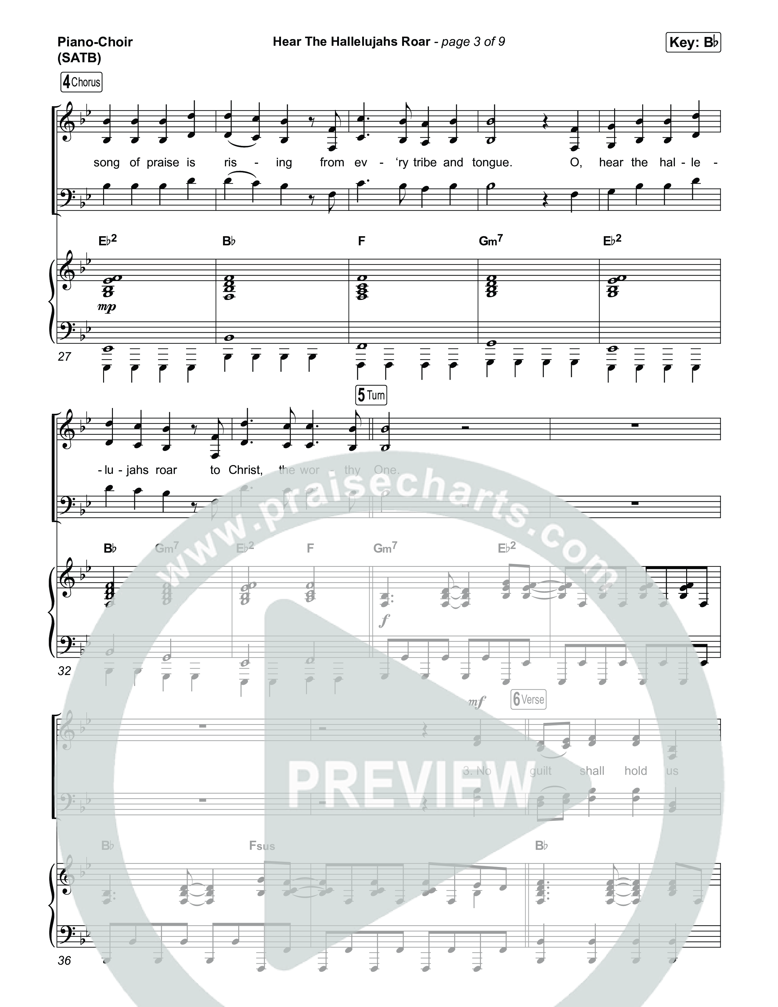 Hear The Hallelujahs Roar Piano/Vocal Pack (CityAlight)