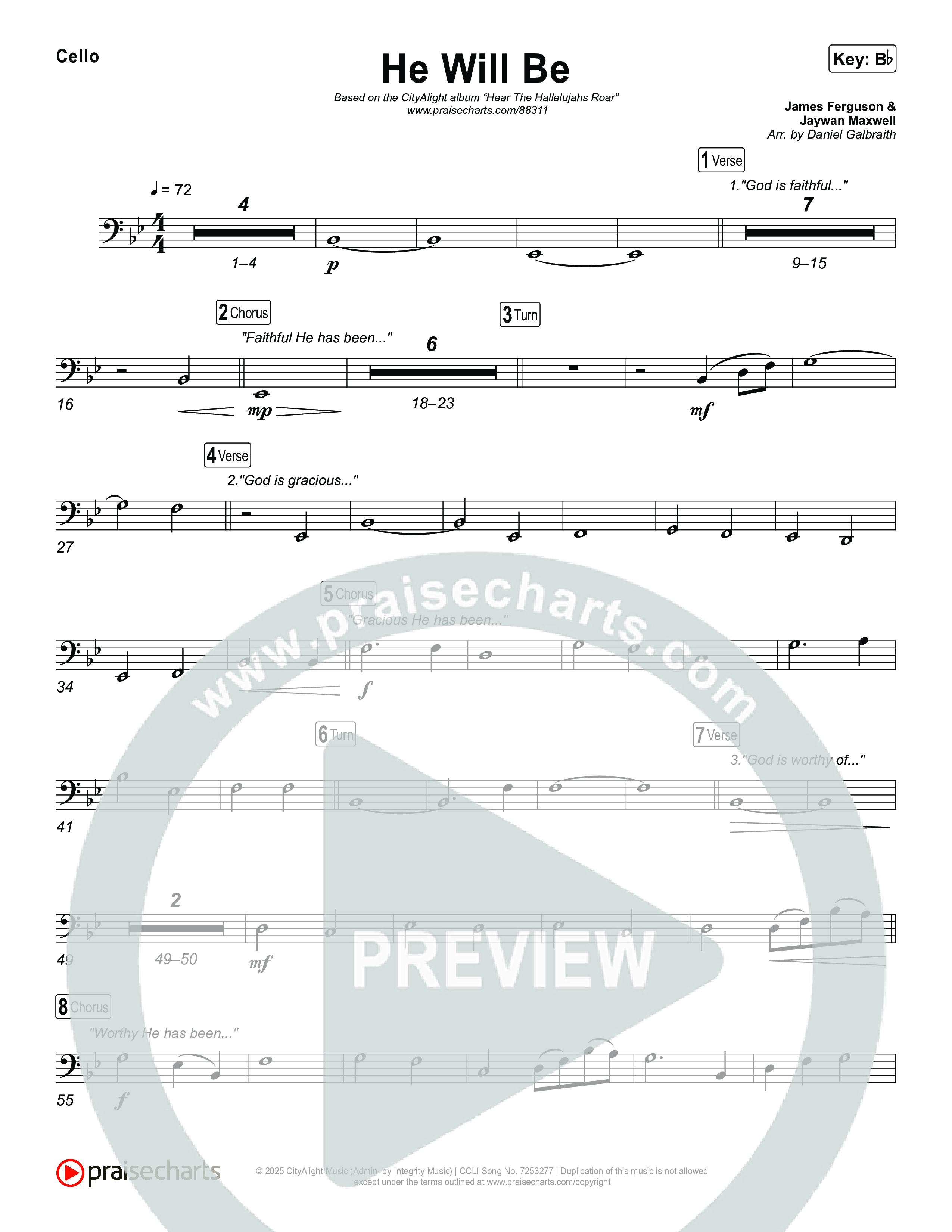 He Will Be Cello (CityAlight)