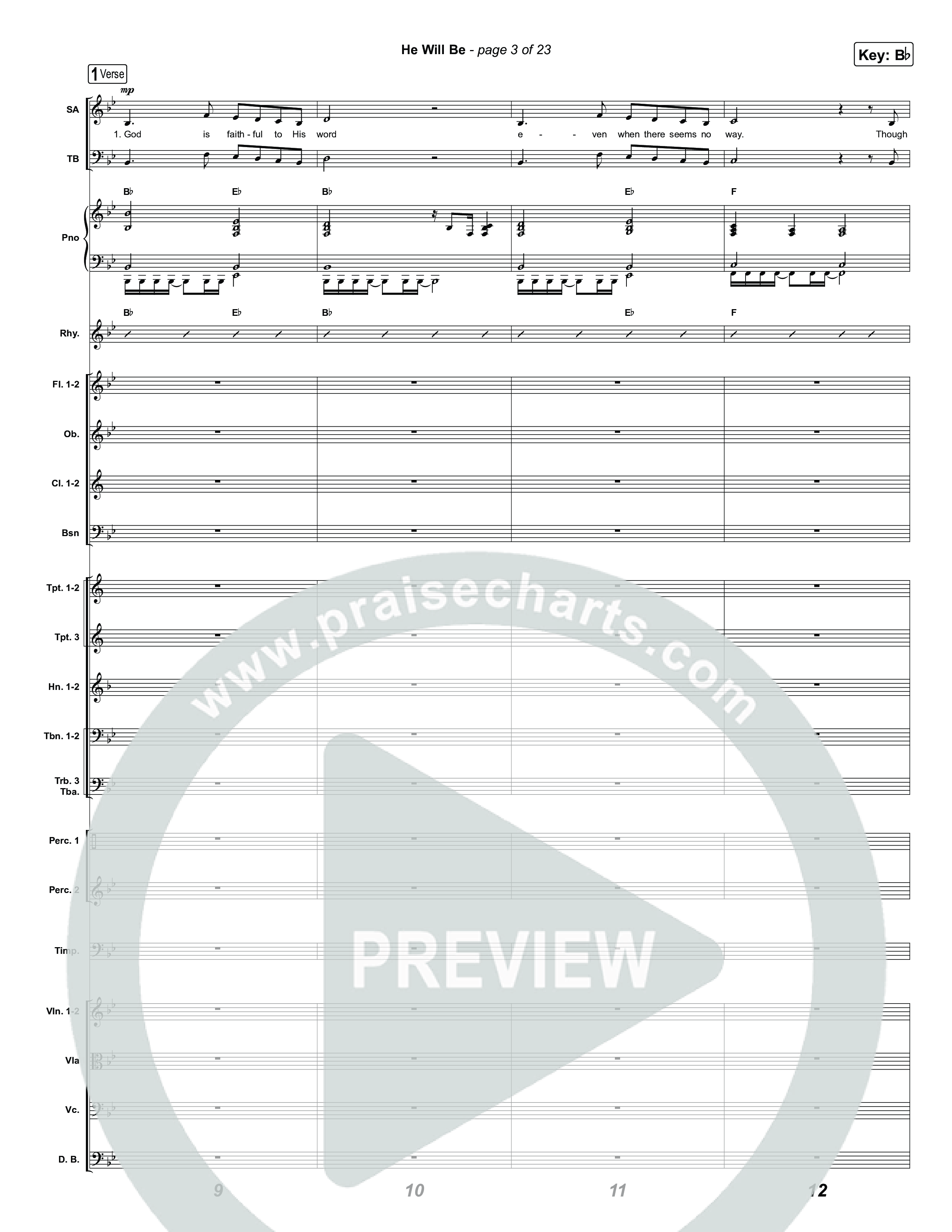 He Will Be Conductor's Score (CityAlight)